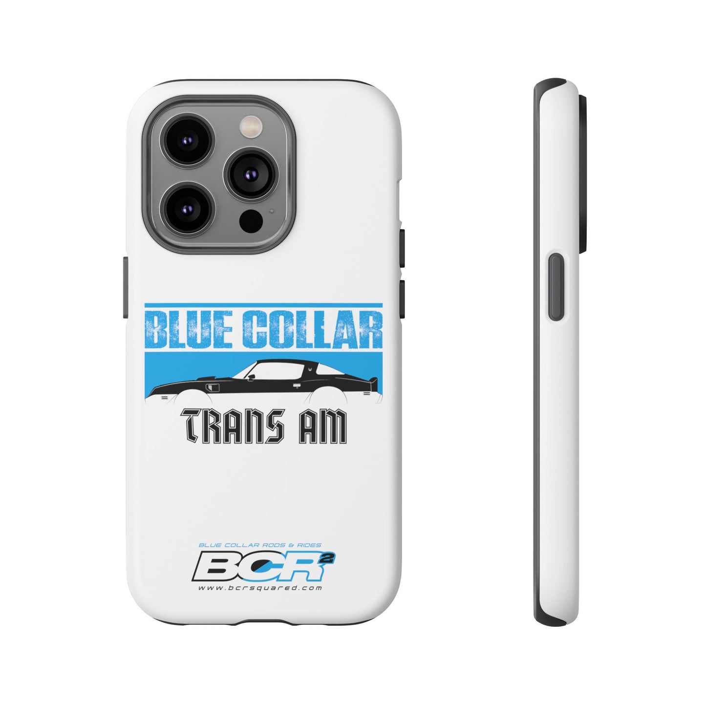 Blue Collar Trans Am White Phone Case