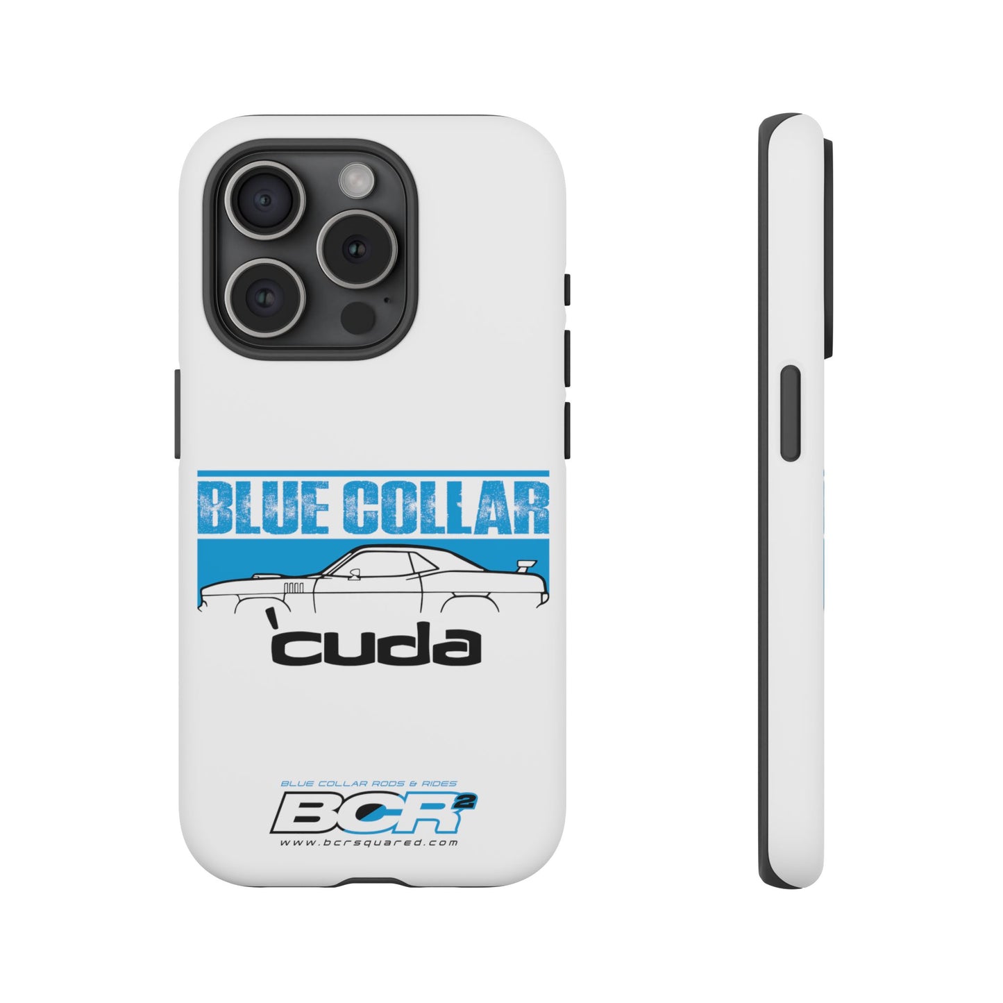 Blue Collar 'Cuda Phone Cases