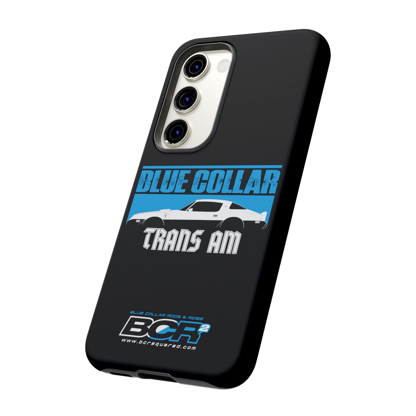 Blue Collar Black Phone Case