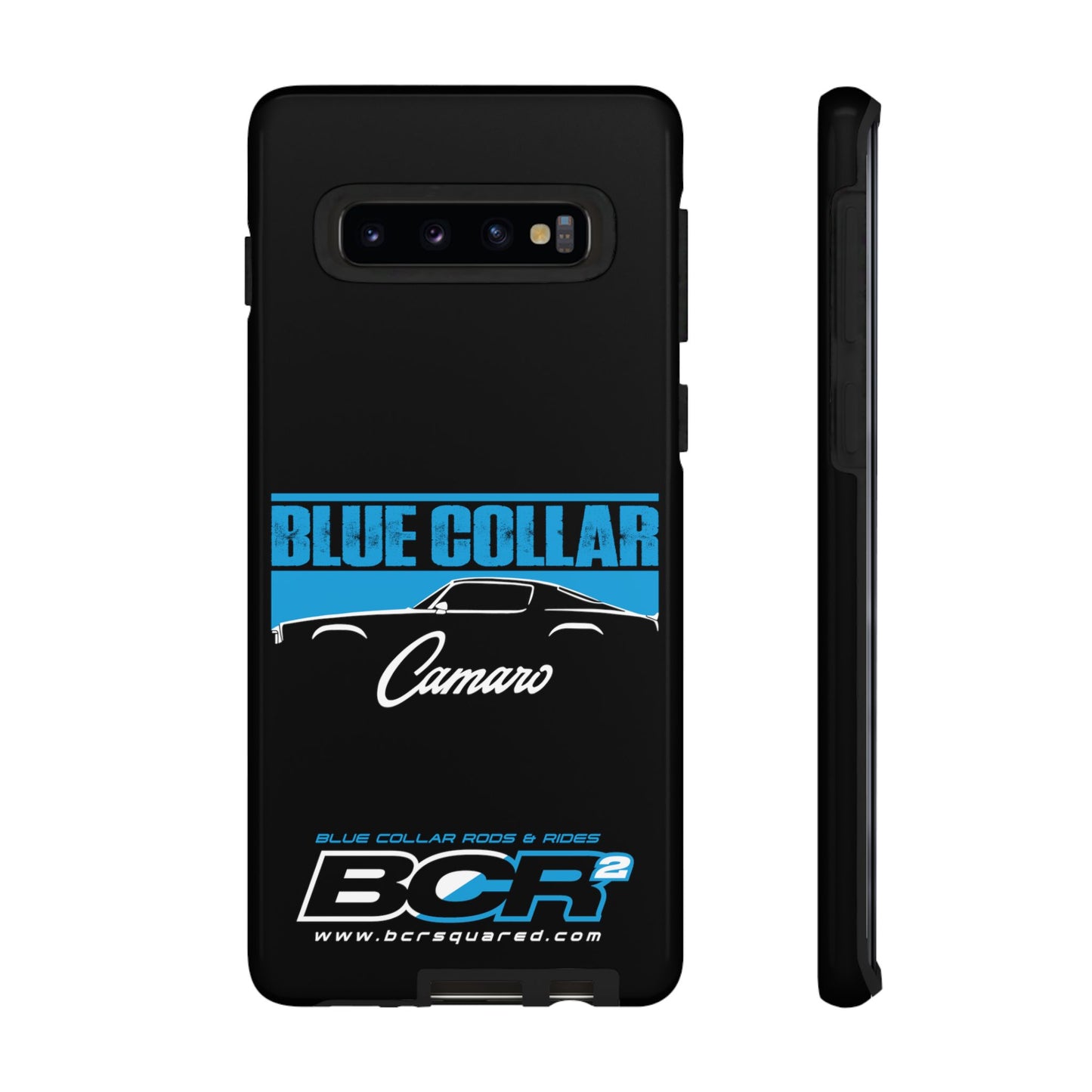 Blue Collar 2nd Gen Camaro Black Phone Cases