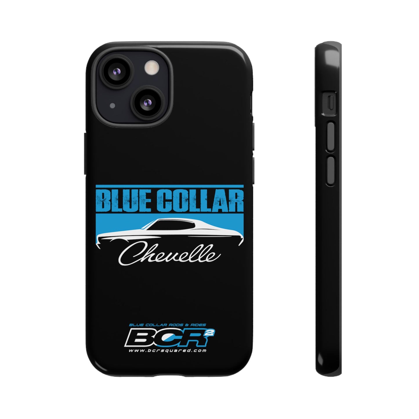 Blue Collar Chevelle Black Phone Case