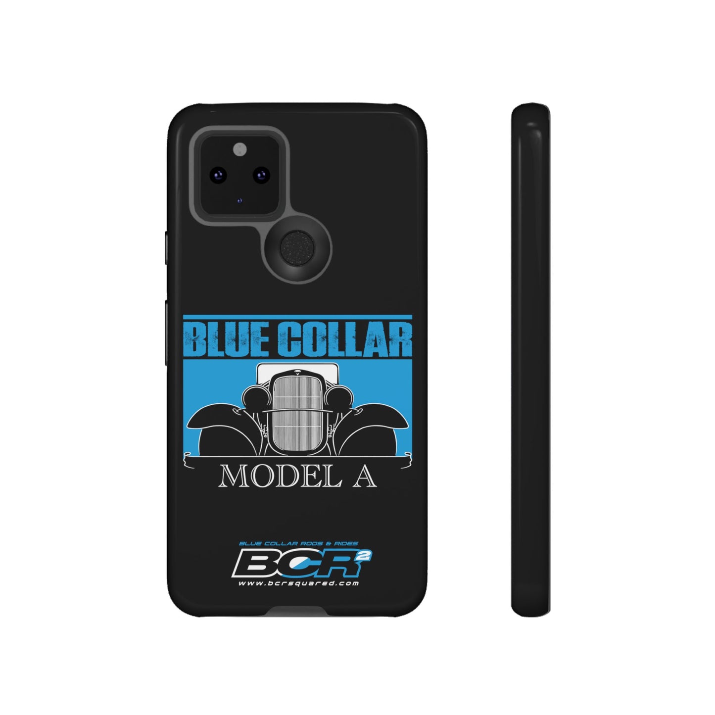 Blue Collar Model A Black Phone Case