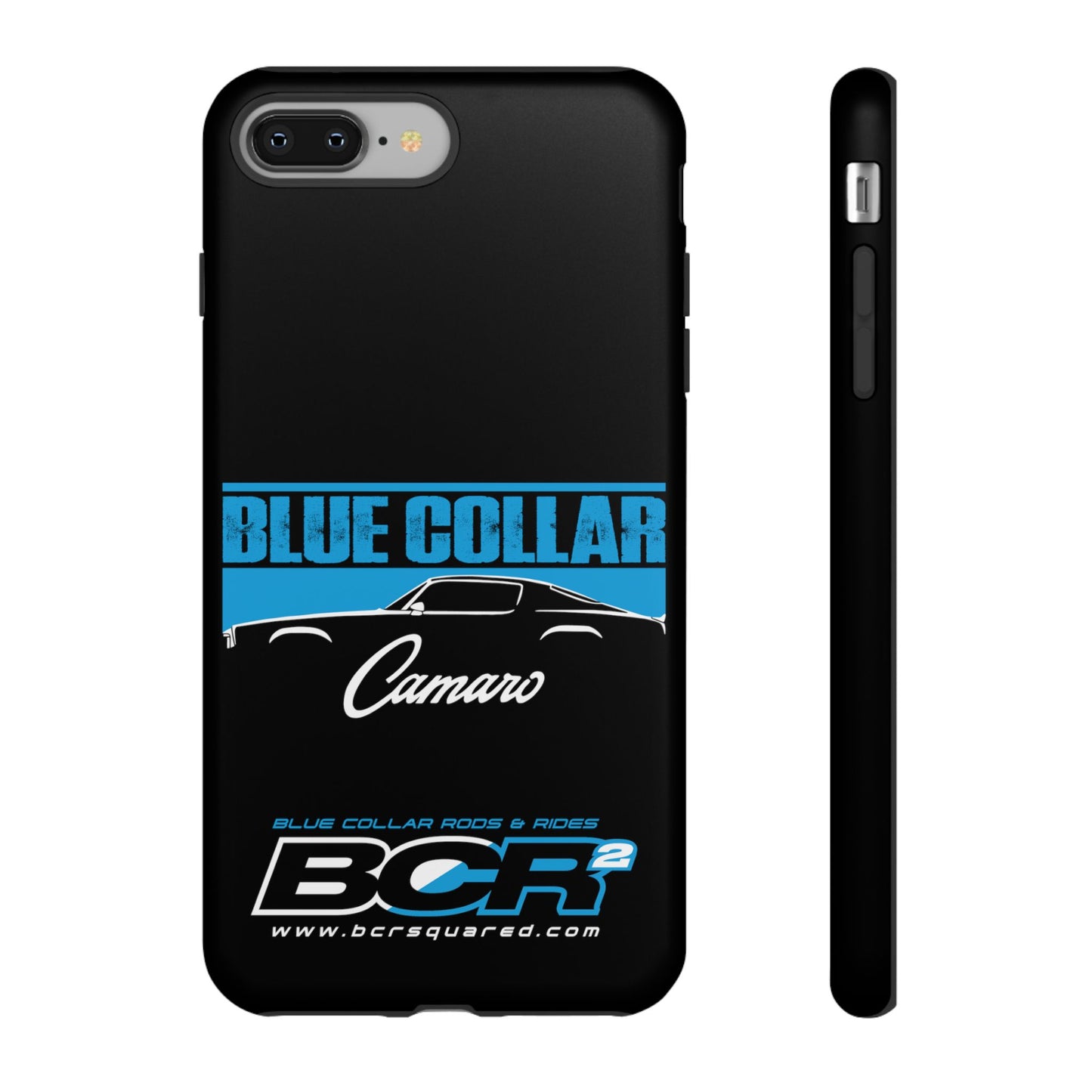 Blue Collar 2nd Gen Camaro Black Phone Cases