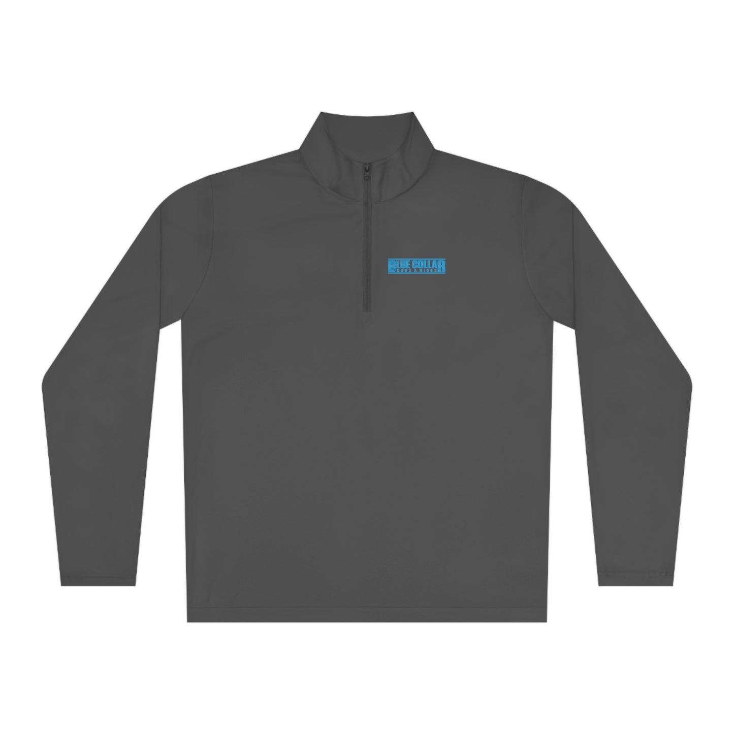 Blue Collar Block Logo Quarter-Zip Pullover