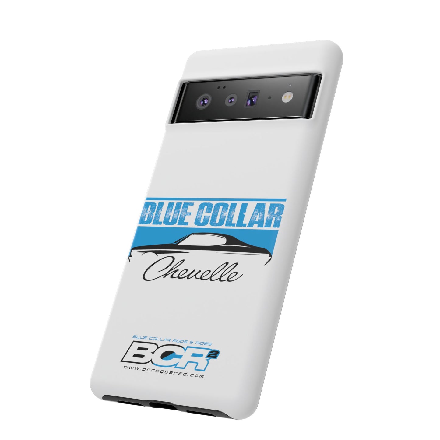 Blue Collar Chevelle White Phone Case