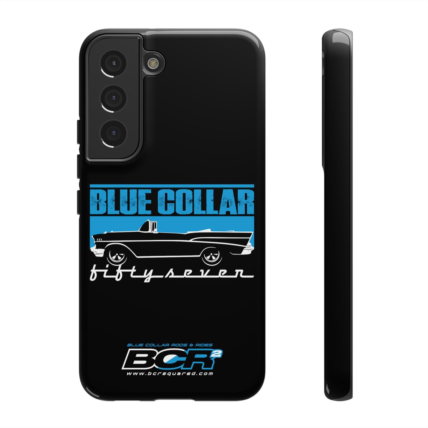 Blue Collar Fifty Seven Black Phone Case