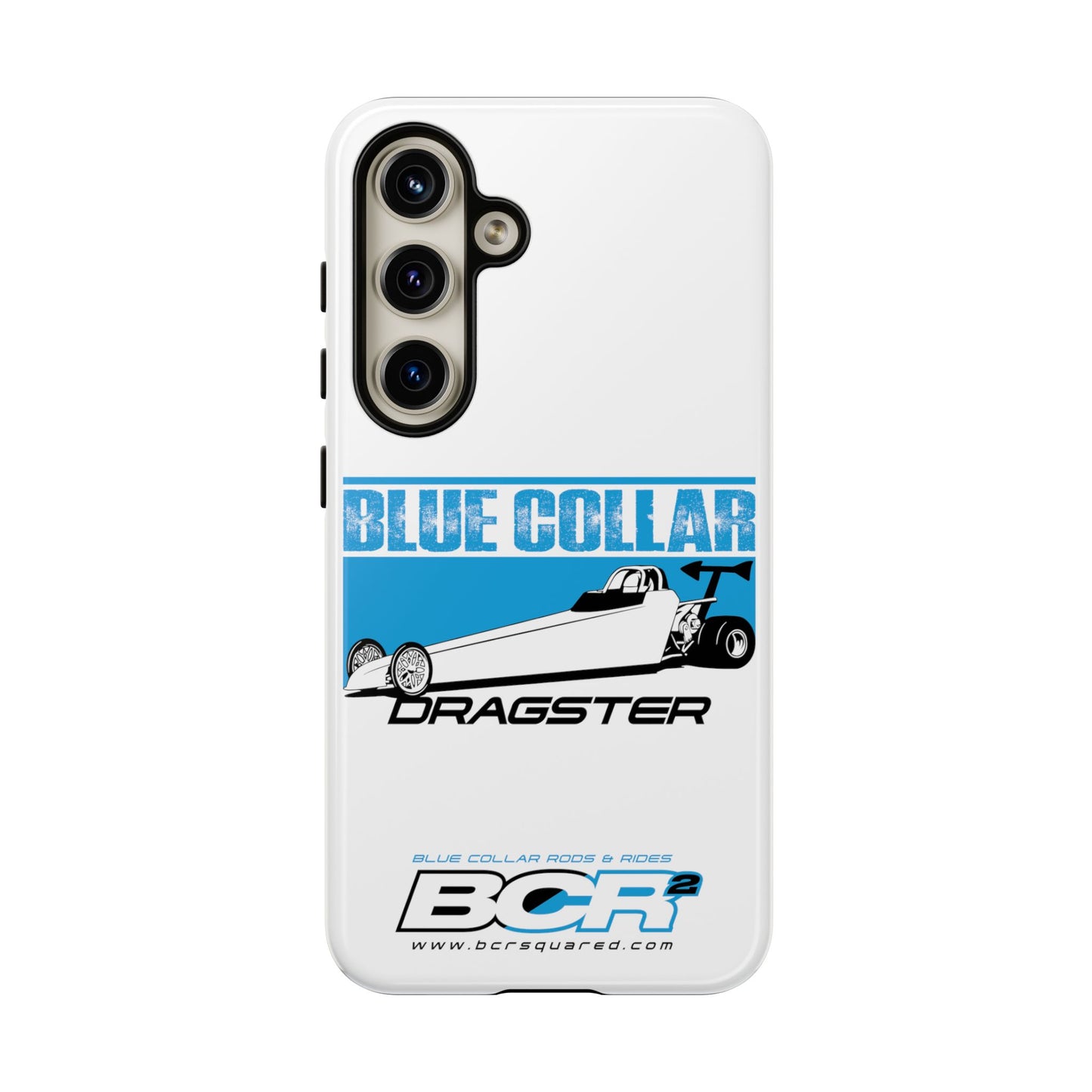 Blue Collar Dragster Phone Cases