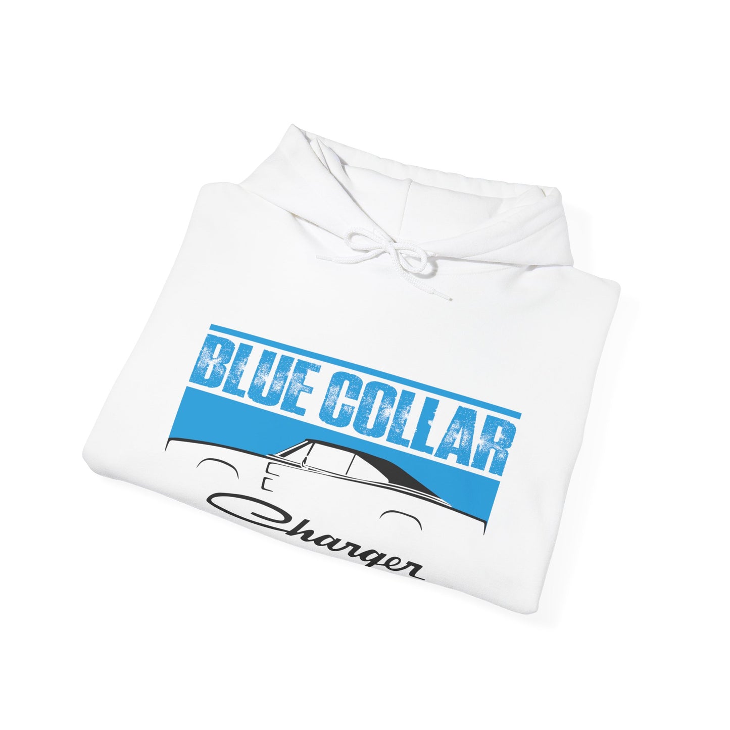 Blue Collar Charger Hoodie