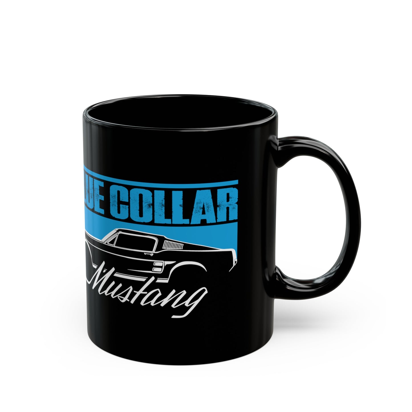 Blue Collar Mustang Coffee Mug