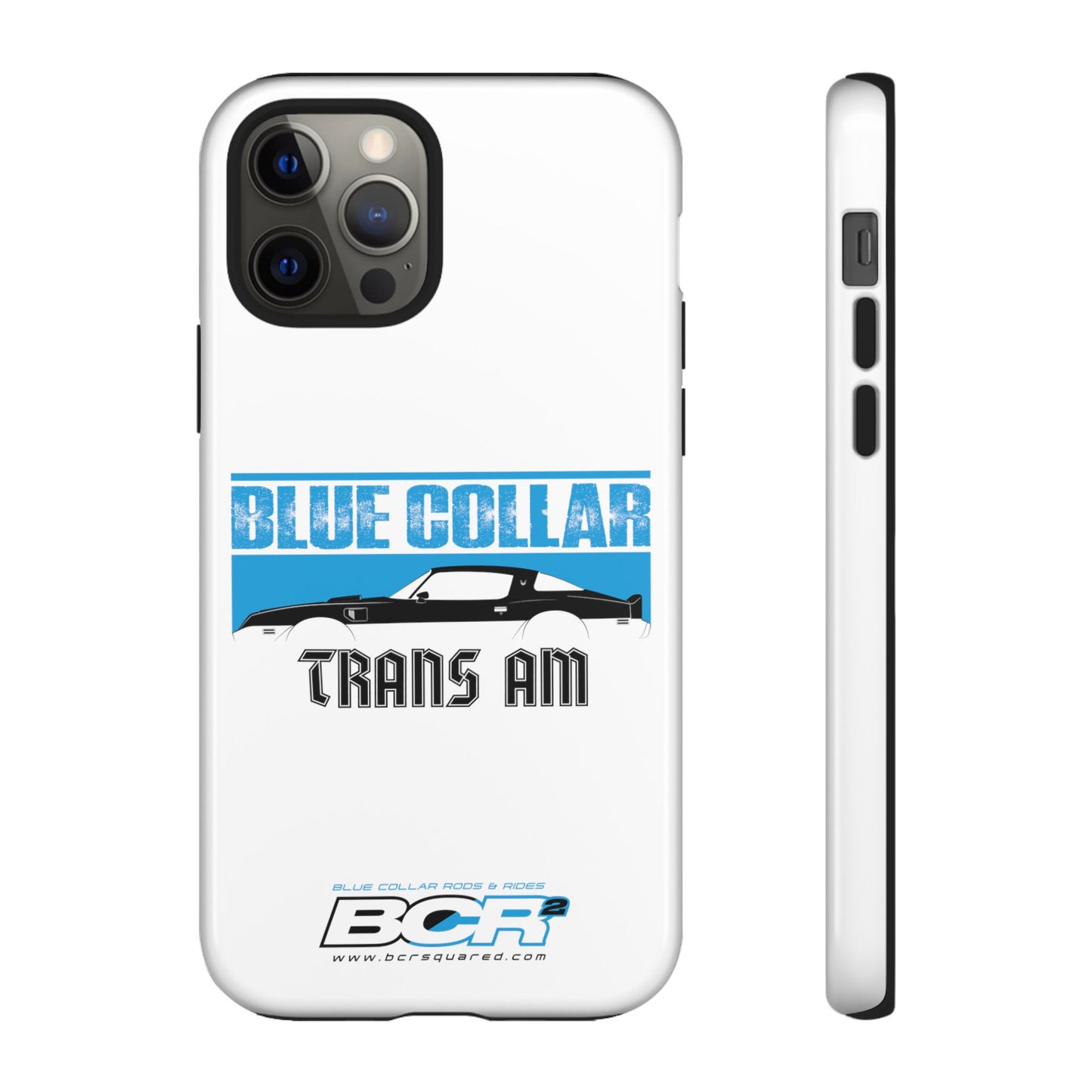 Blue Collar Trans Am White Phone Case