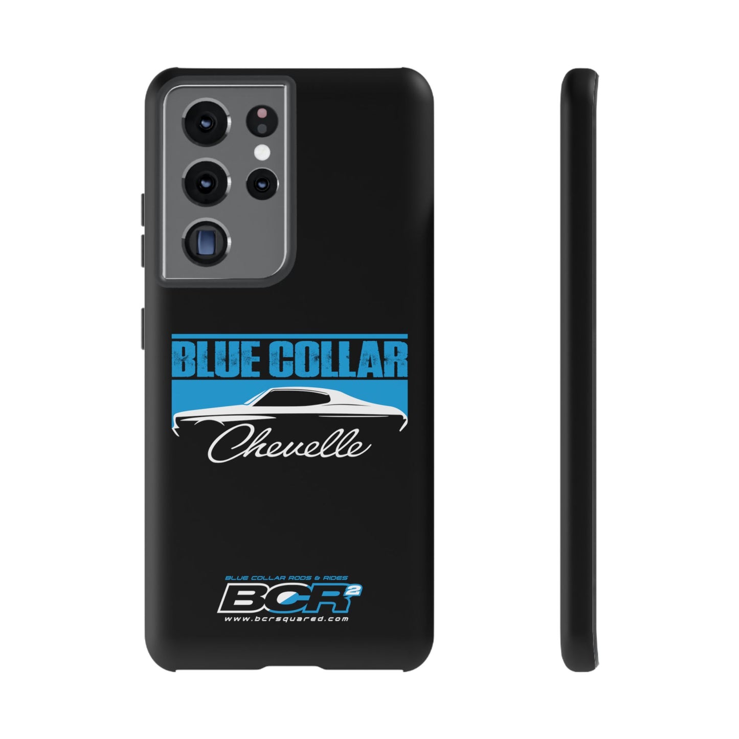 Blue Collar Chevelle Black Phone Case