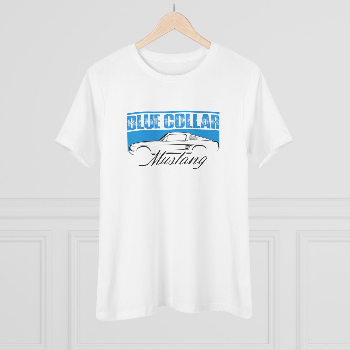 Blue Collar Mustang Women's Tee