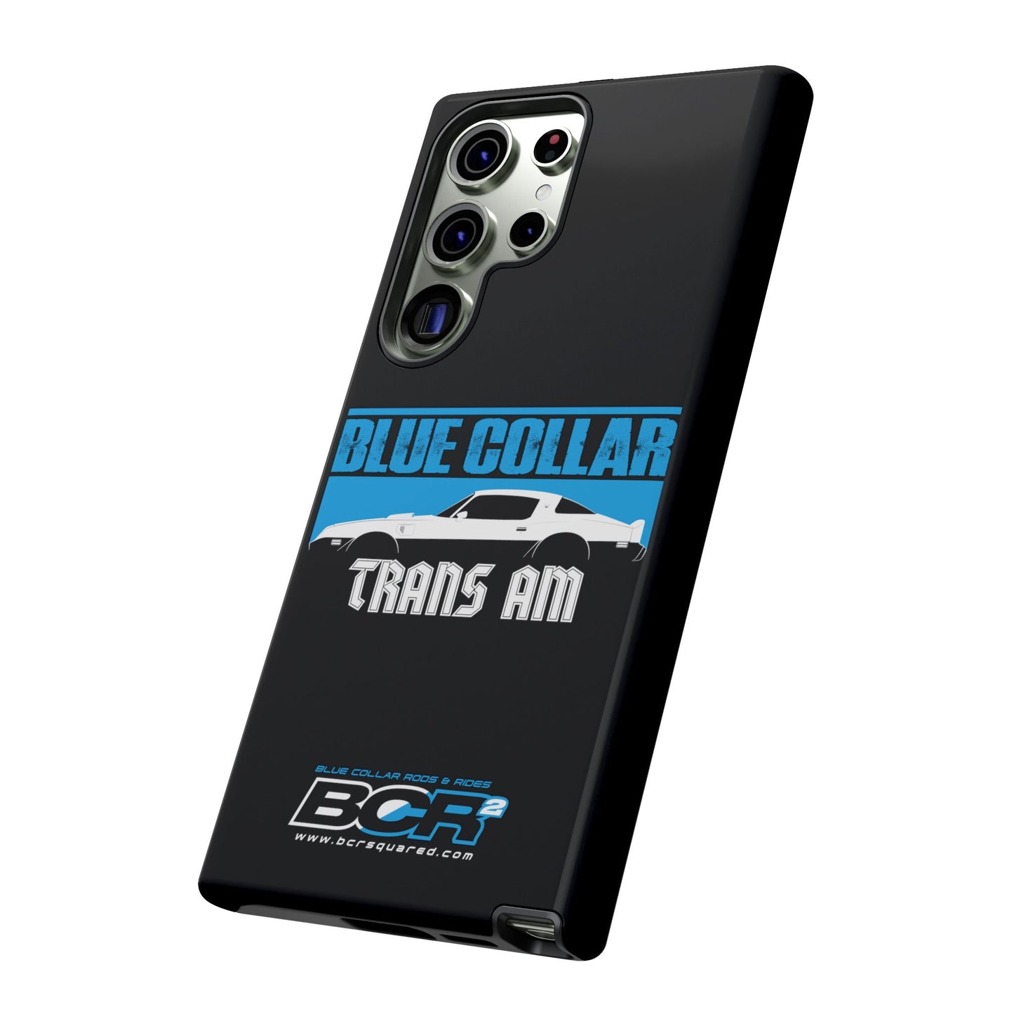 Blue Collar Black Phone Case