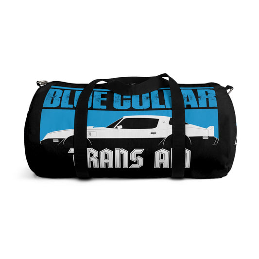 Blue Collar Trans Am Black Duffel Bag