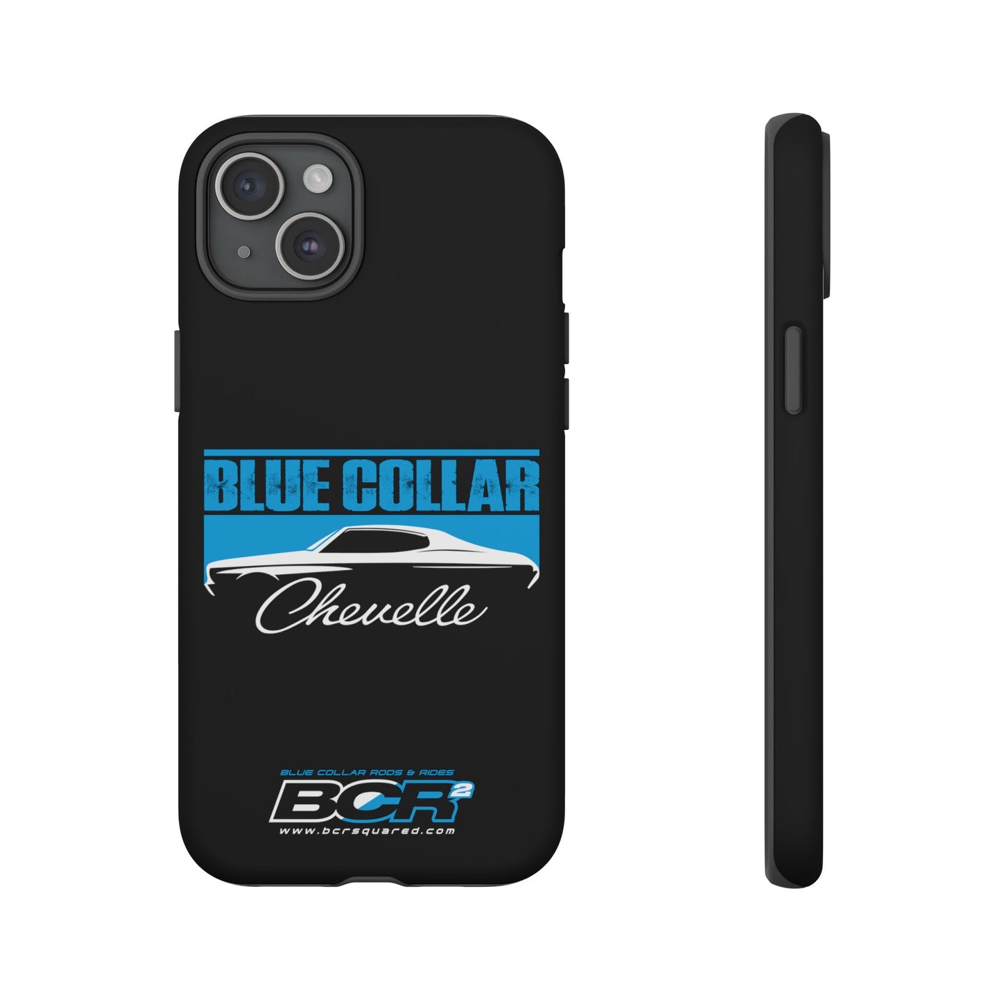 Blue Collar Chevelle Black Phone Case