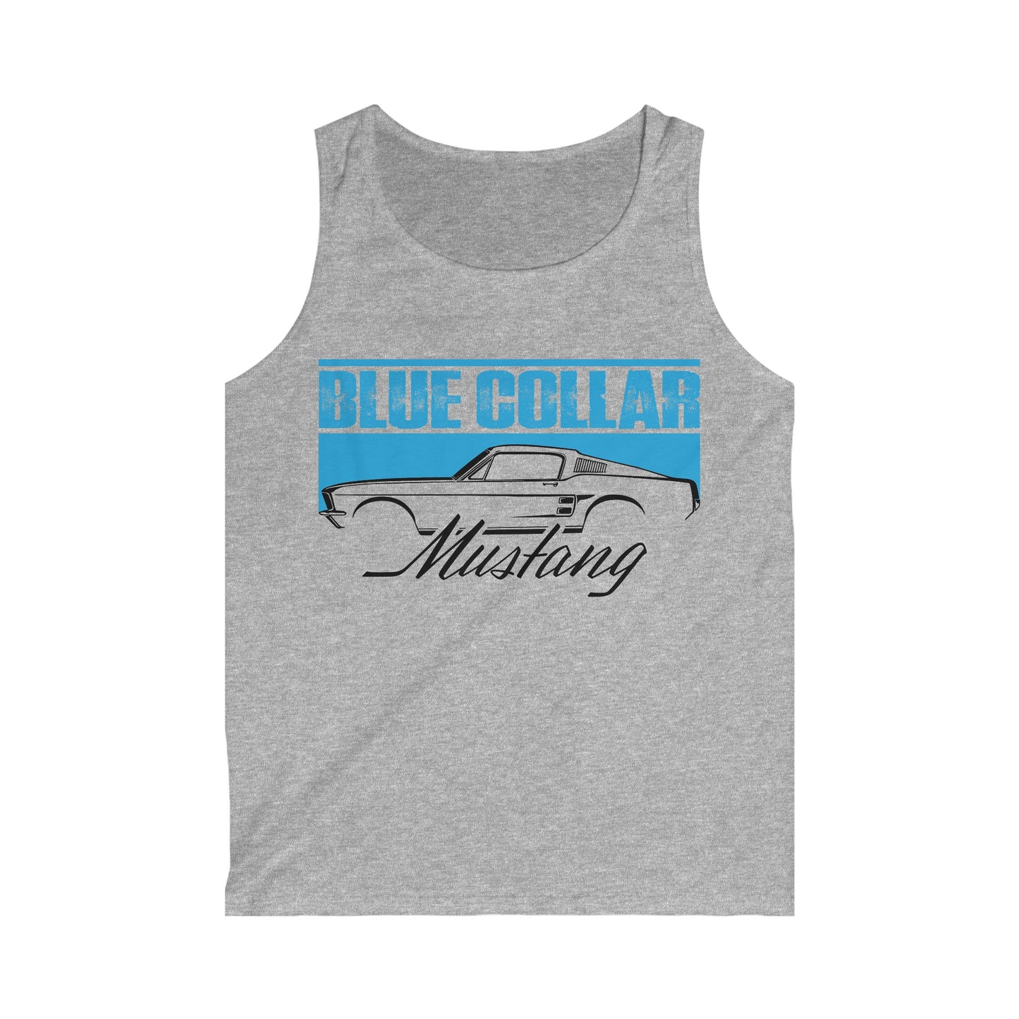 Blue Collar Mustang Men's Tank Top