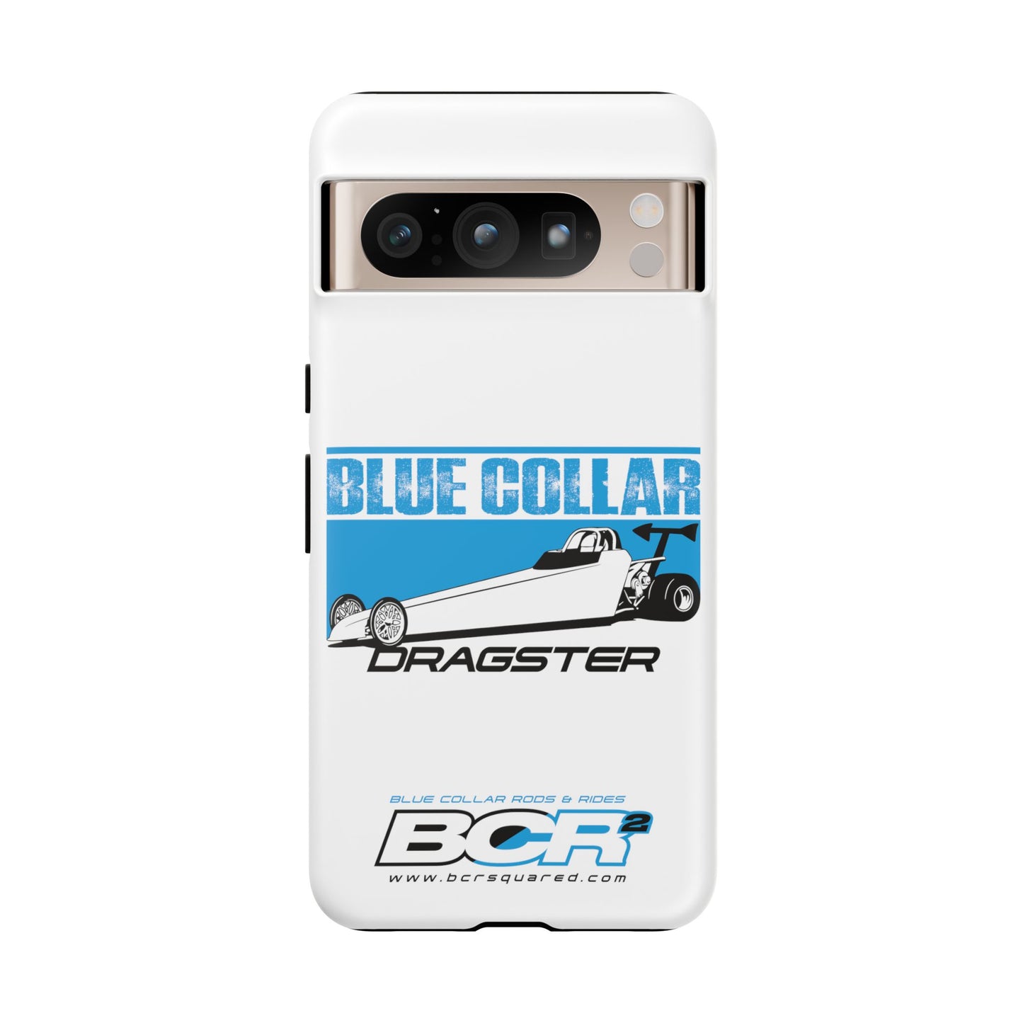 Blue Collar Dragster Phone Cases