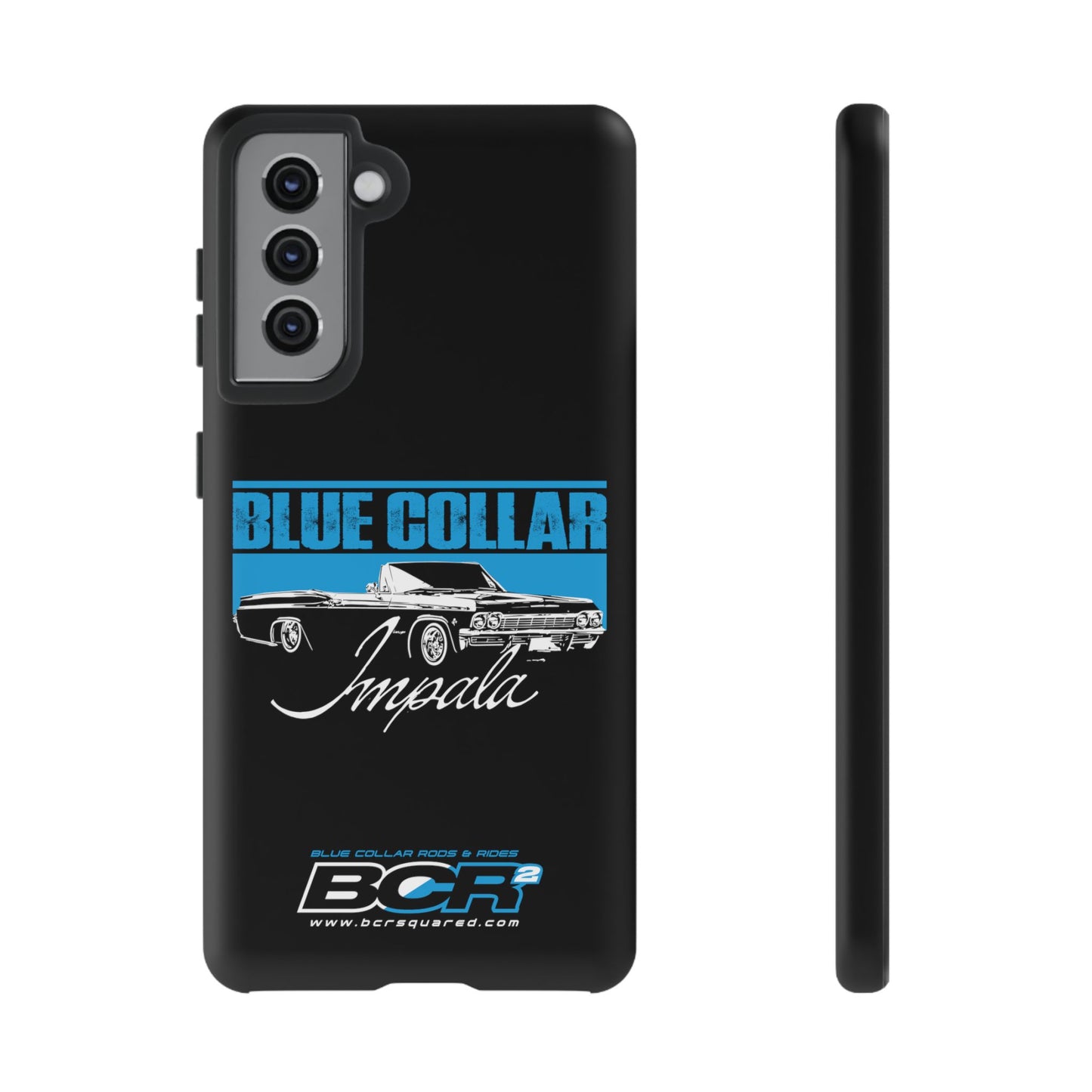 Blue Collar Impala Black Phone Cases