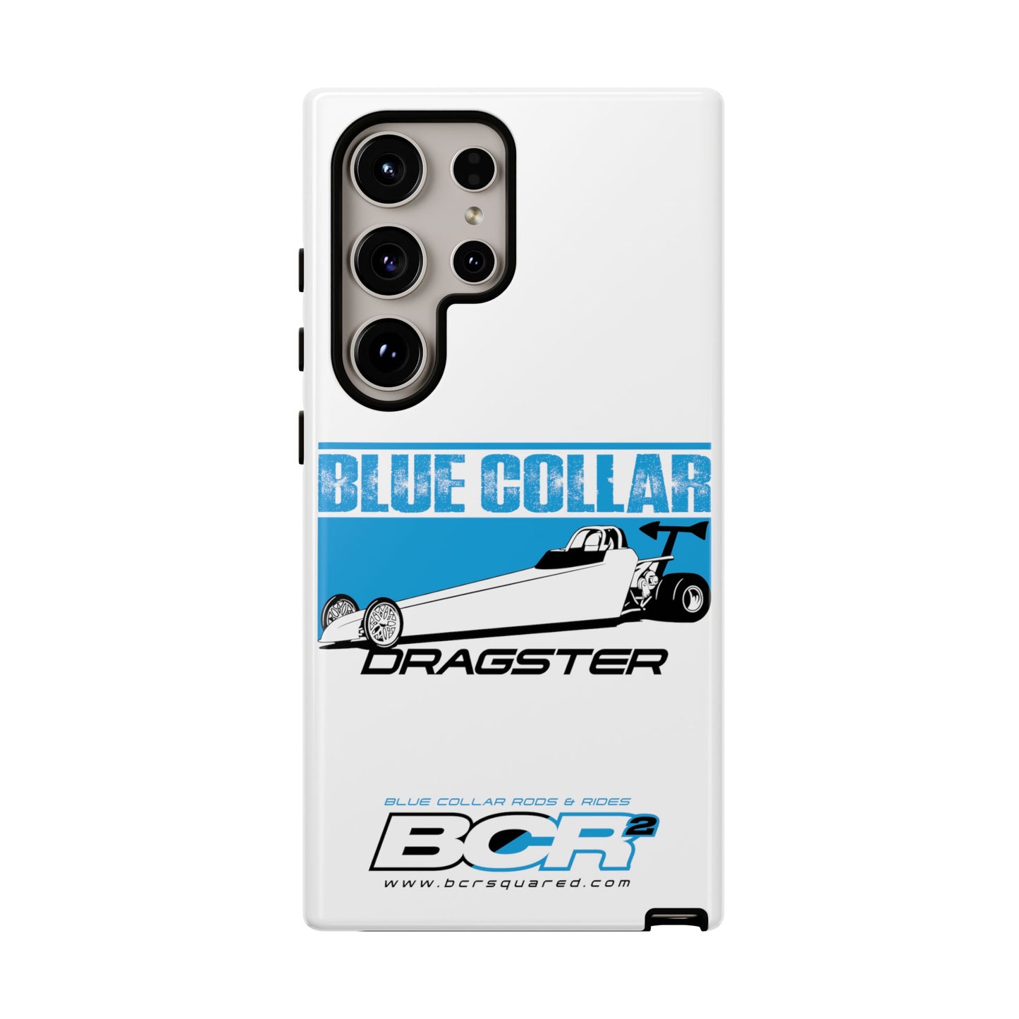 Blue Collar Dragster Phone Cases