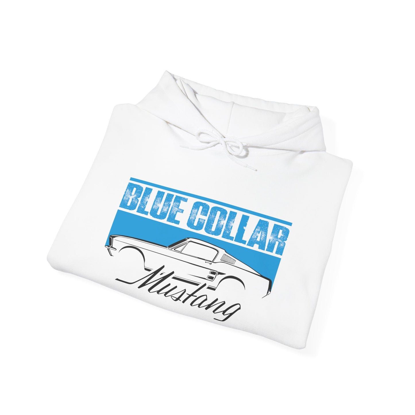 Blue Collar Mustang Hoodie