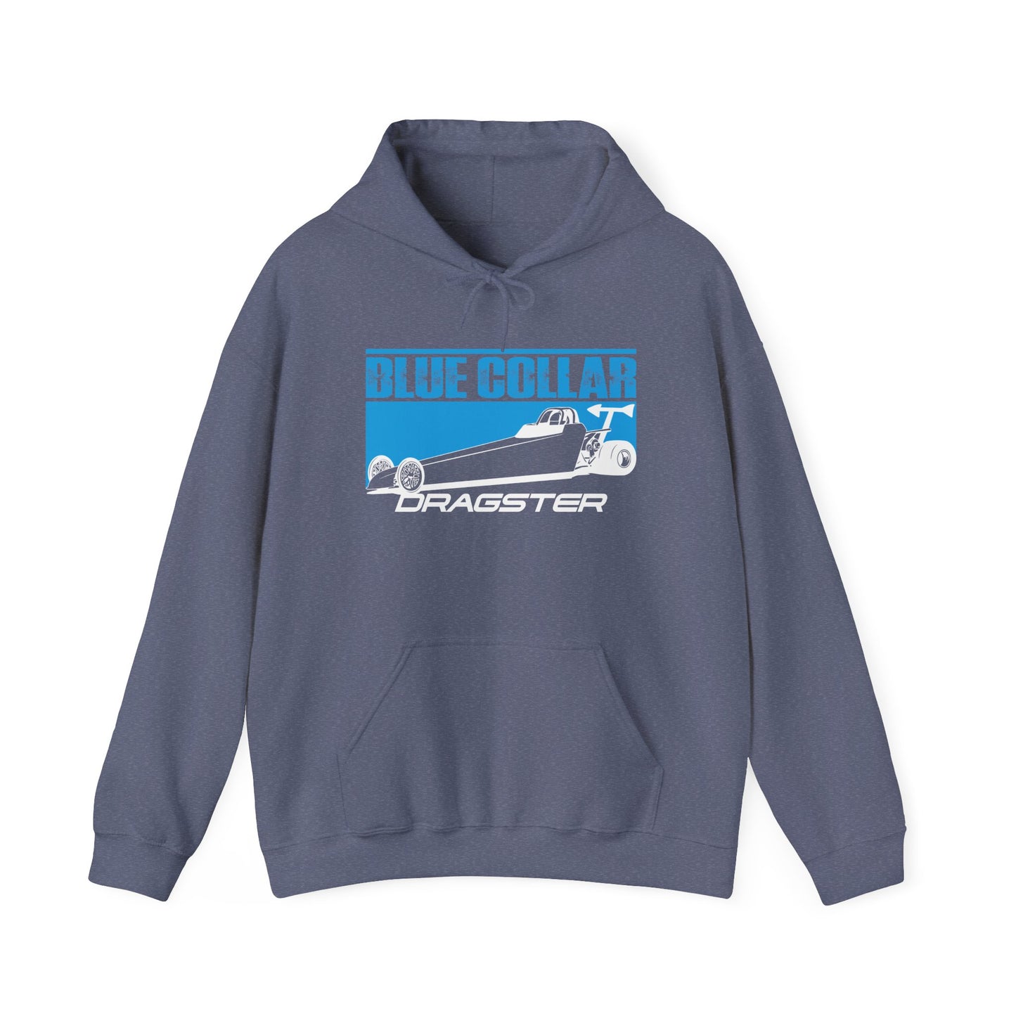 Blue Collar Dragster Hoodie