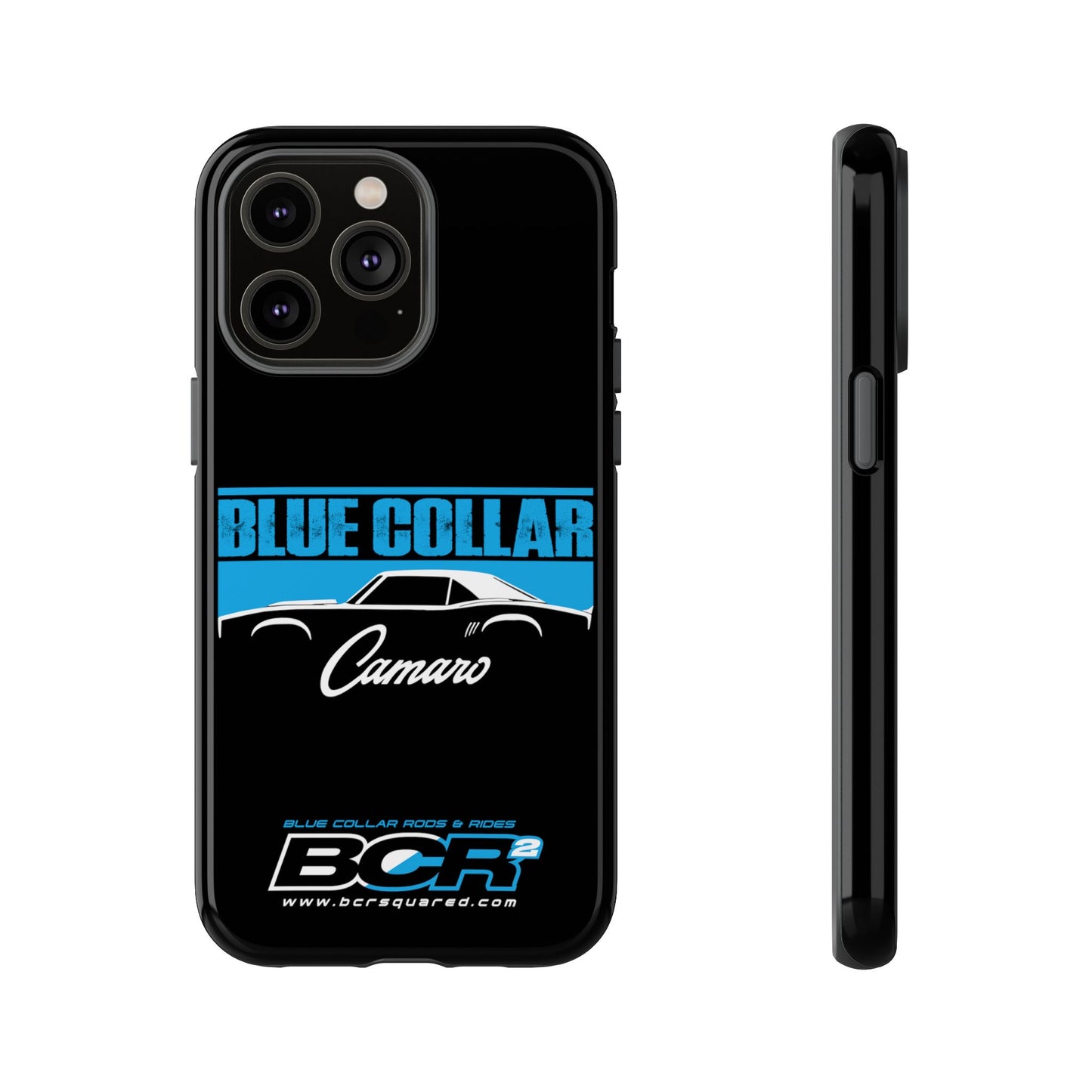 Blue Collar 1st Gen Camaro Black Phone Cases