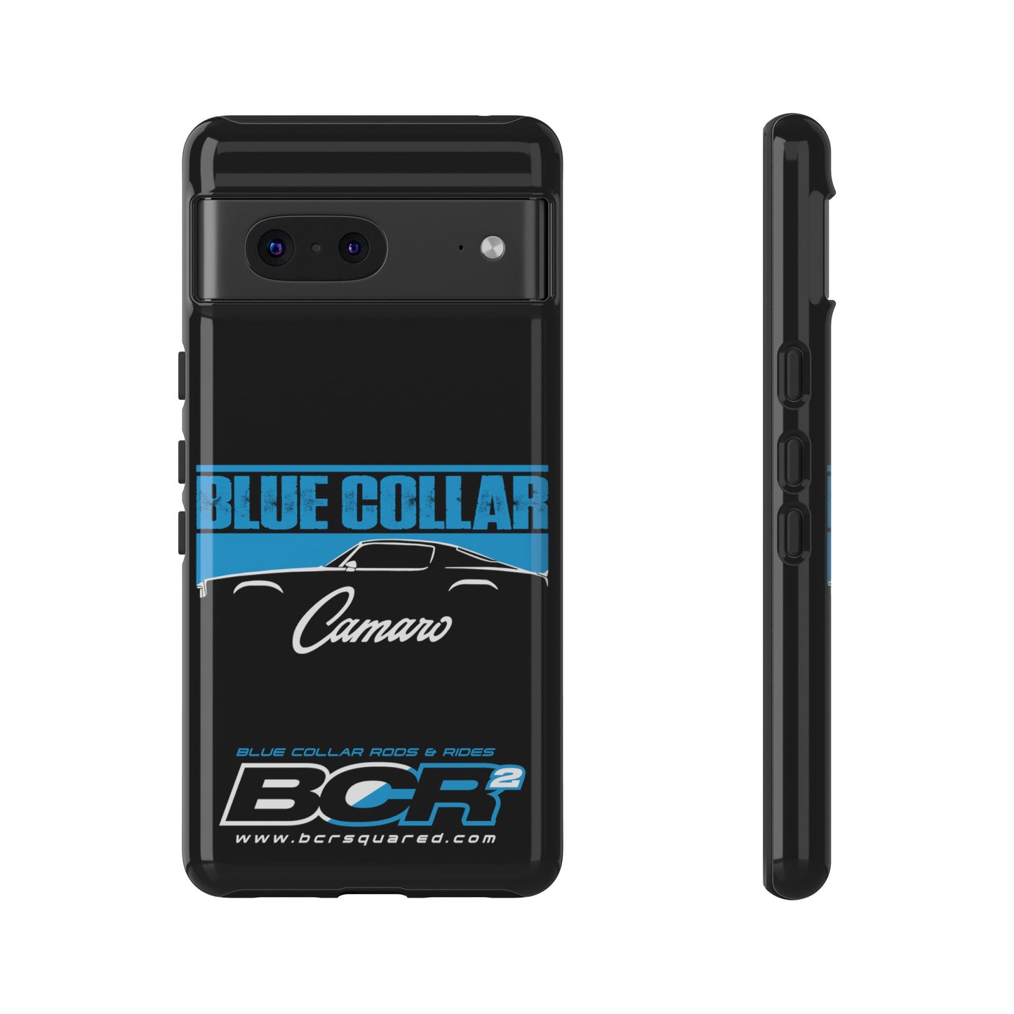 Blue Collar 2nd Gen Camaro Black Phone Cases