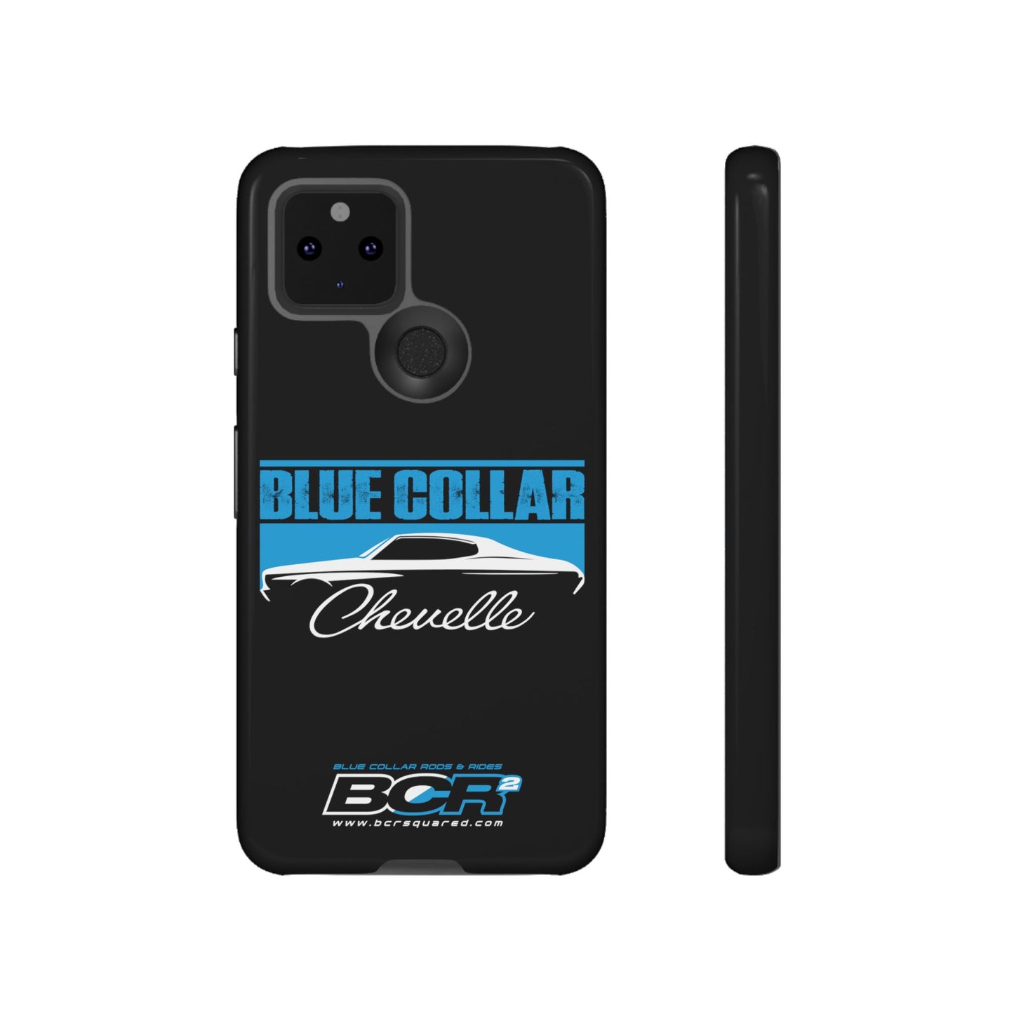 Blue Collar Chevelle Black Phone Case