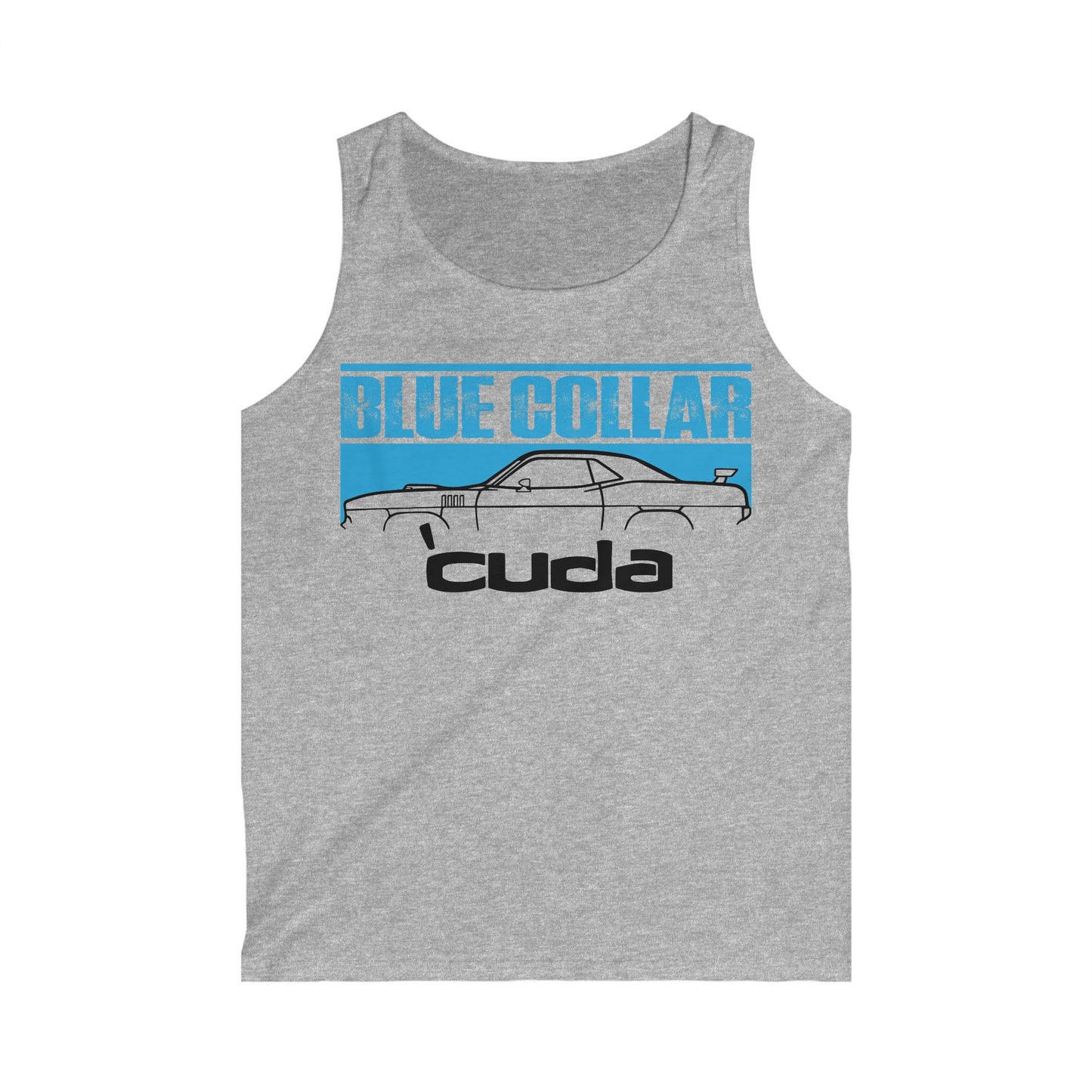 Blue Collar 'Cuda Men's Tank Top