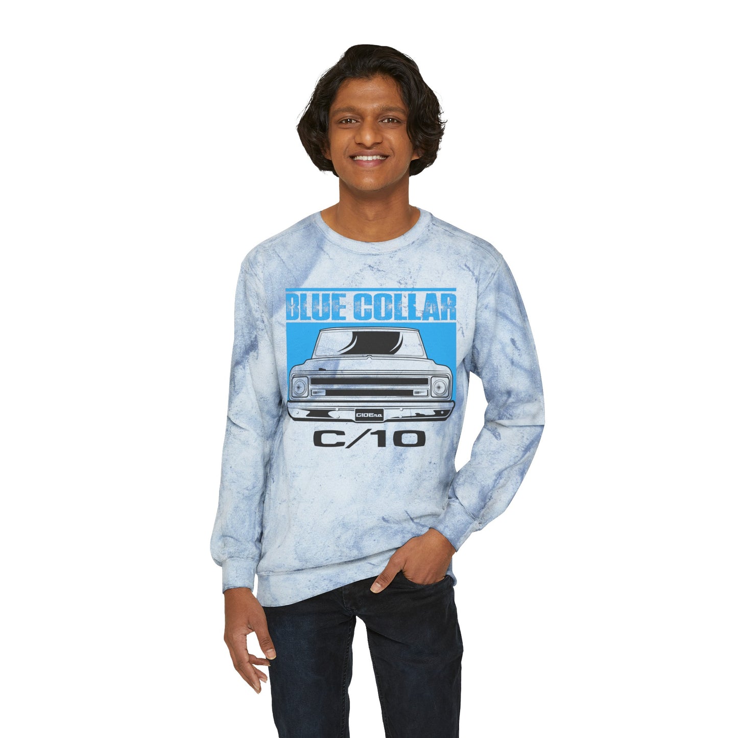 Blue Collar C/10 Unisex Color Blast Sweatshirt