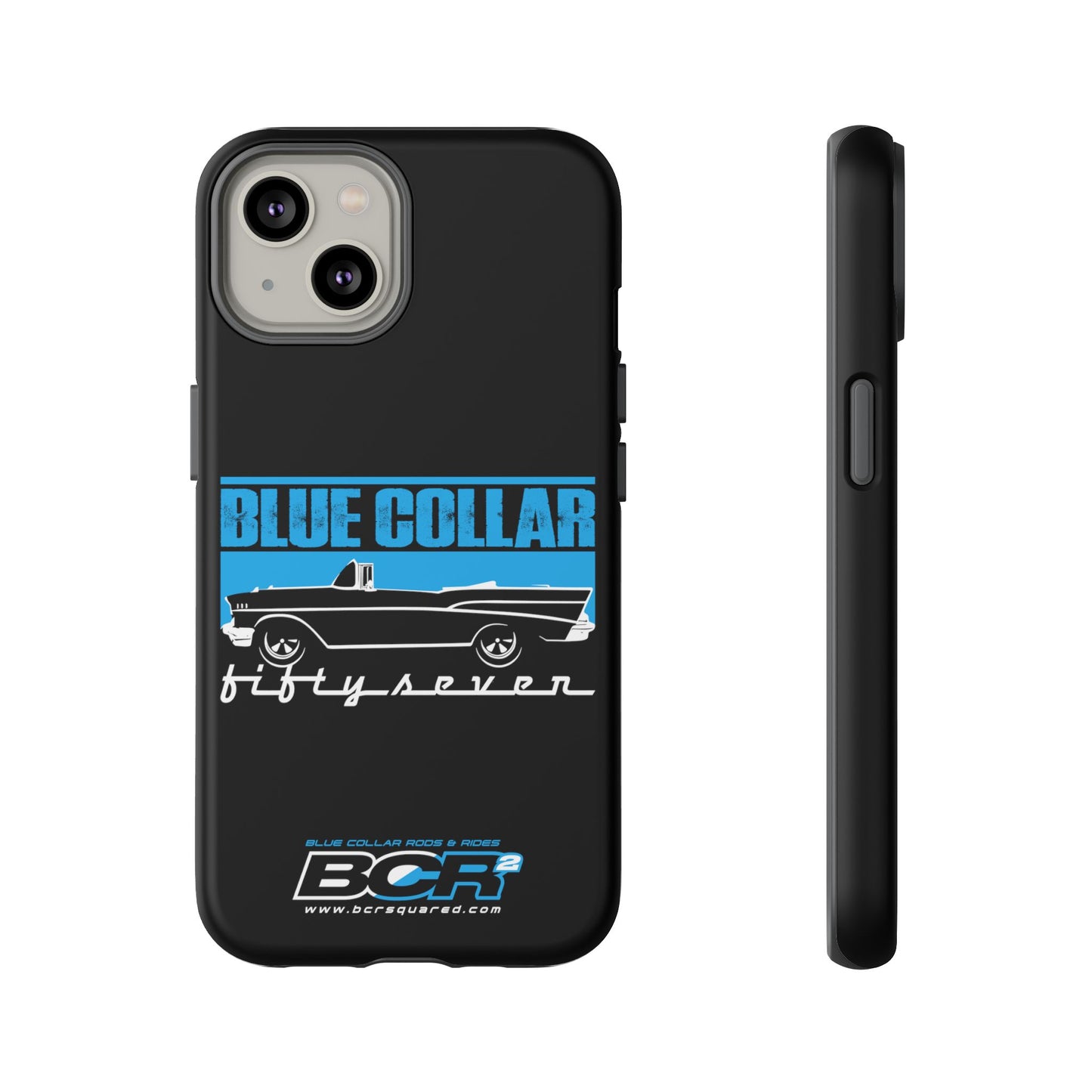 Blue Collar Fifty Seven Black Phone Case