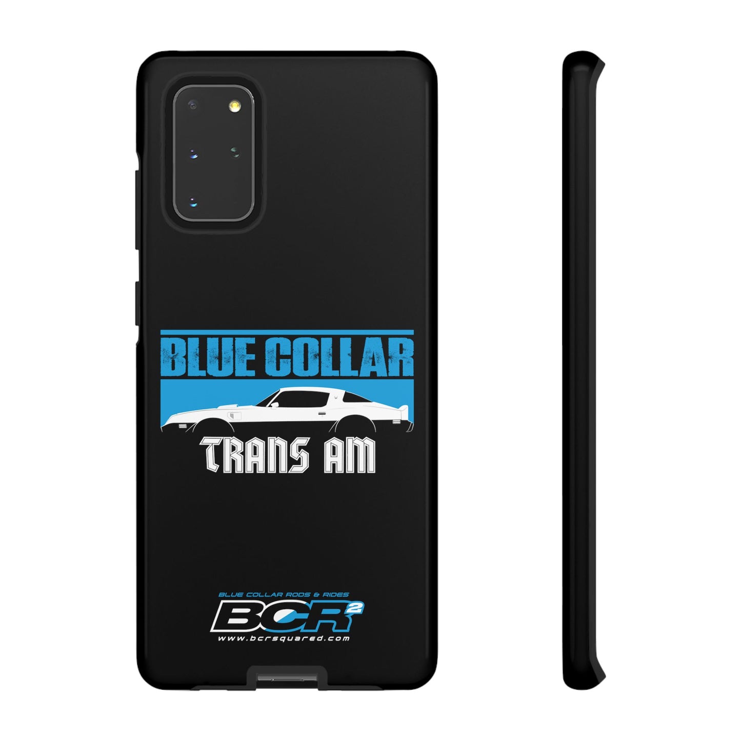 Blue Collar Black Phone Case