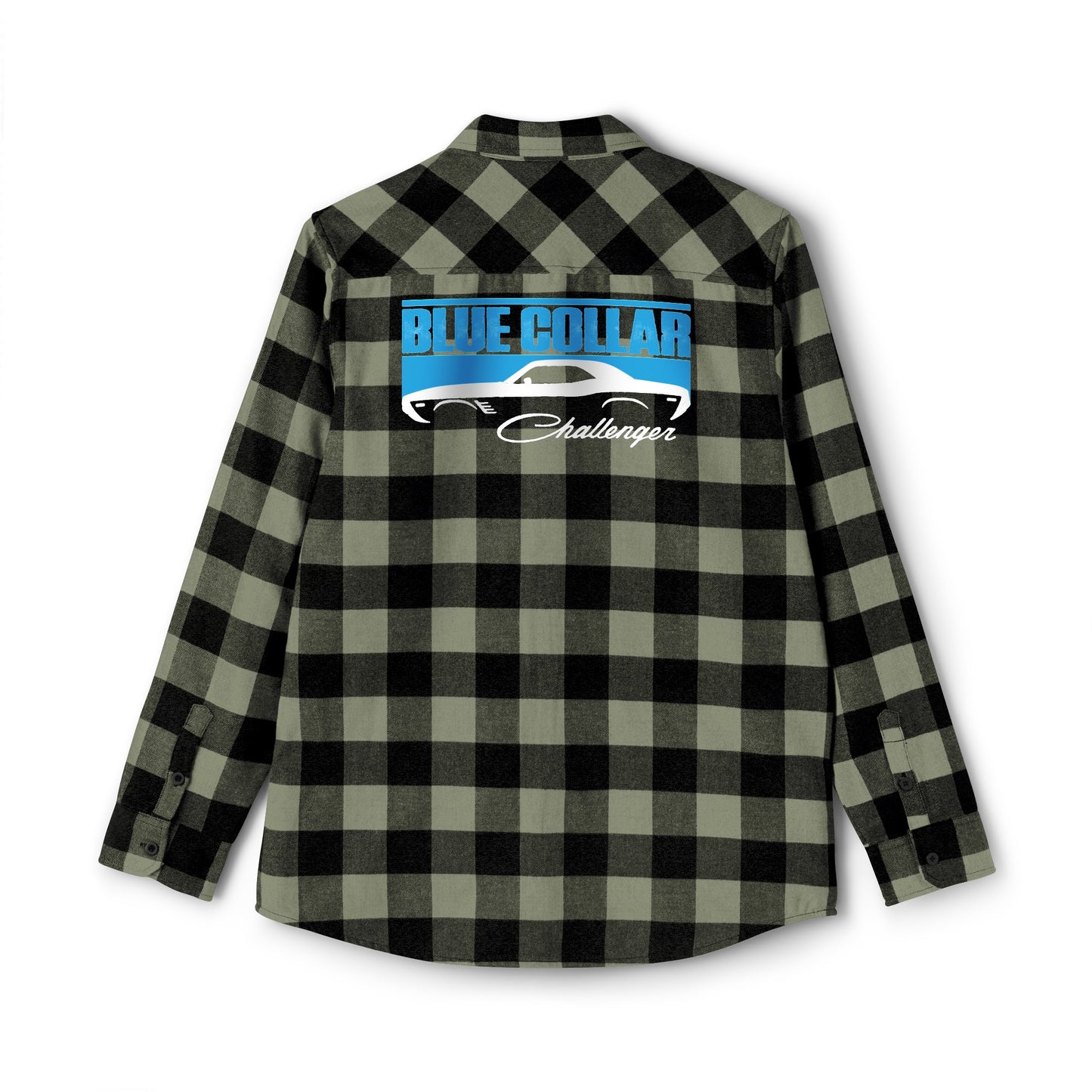 Blue Collar Challenger Unisex Flannel Shirt