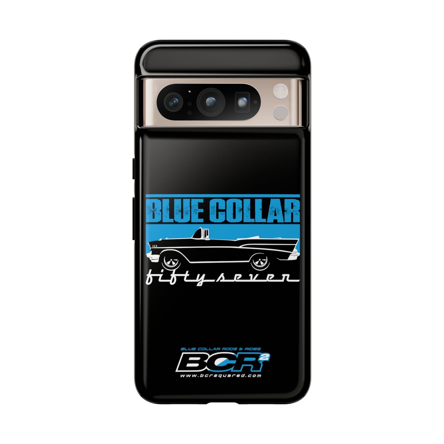 Blue Collar Fifty Seven Black Phone Case