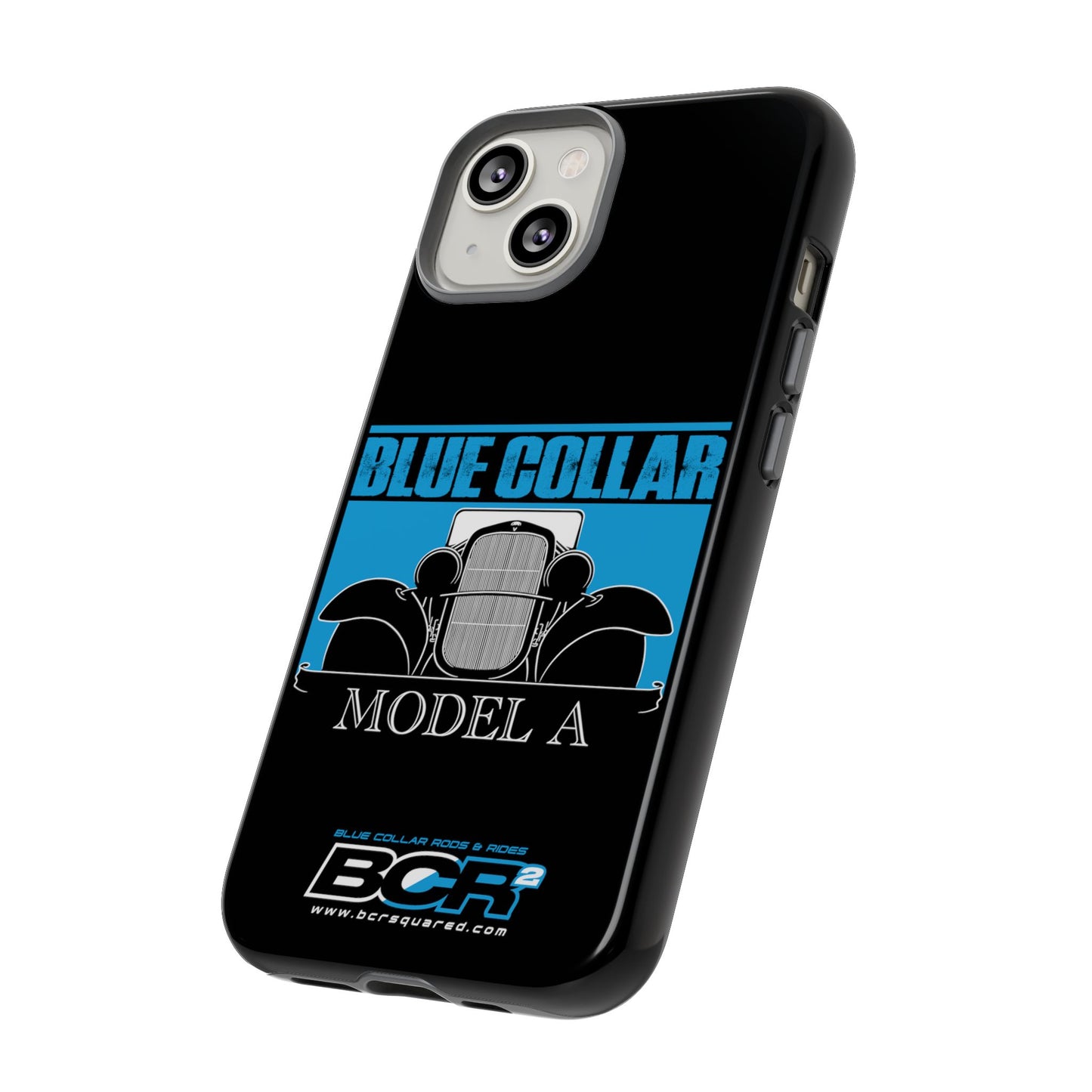 Blue Collar Model A Black Phone Case