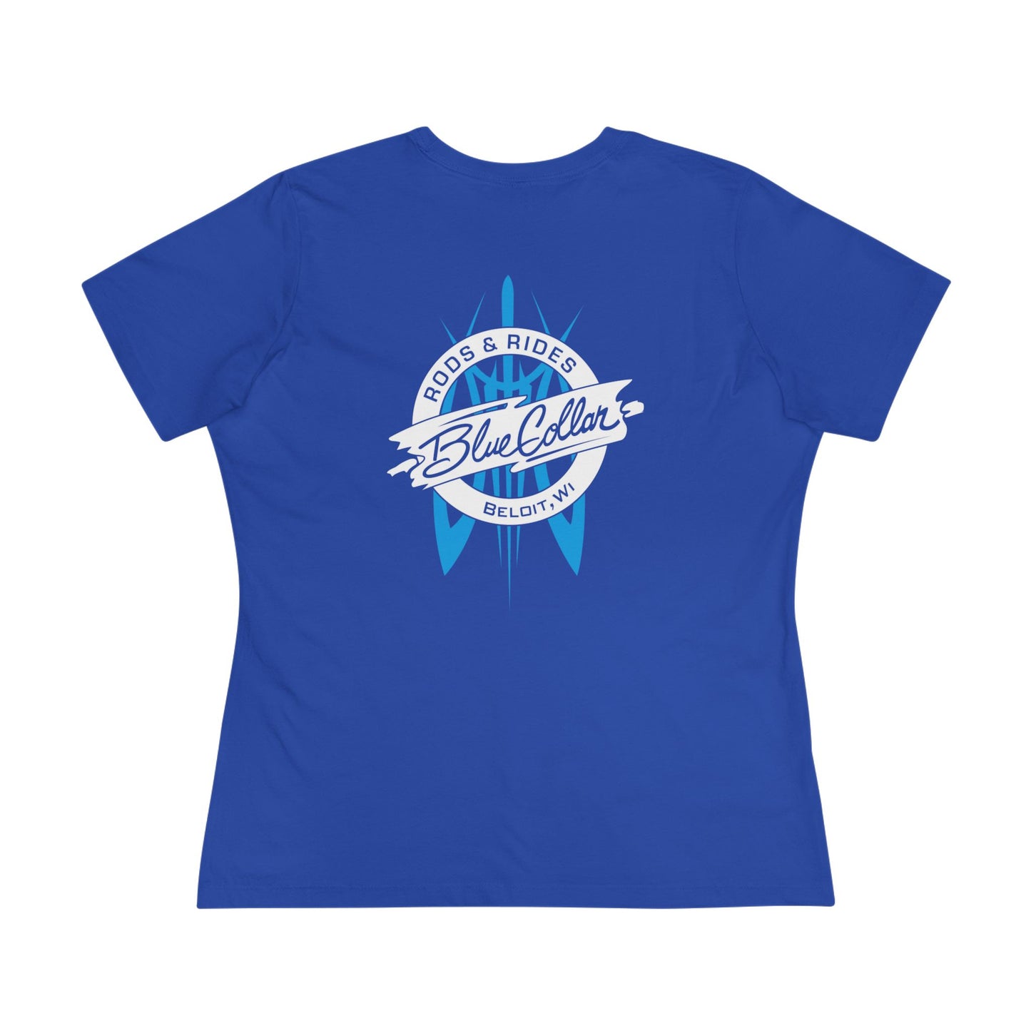 Blue Collar Pinstripe Women's Tee