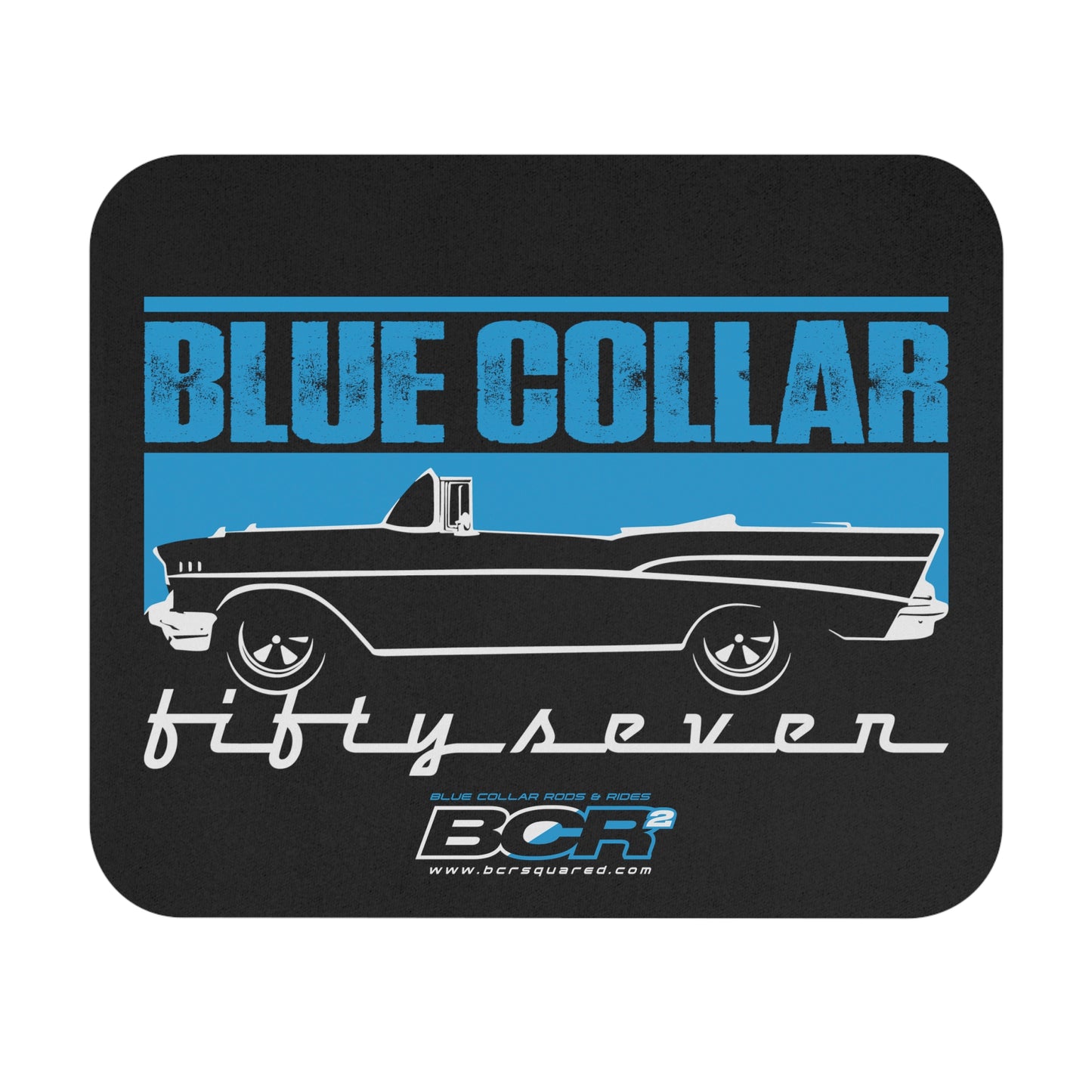 Blue Collar Fifty Seven Mouse Pad