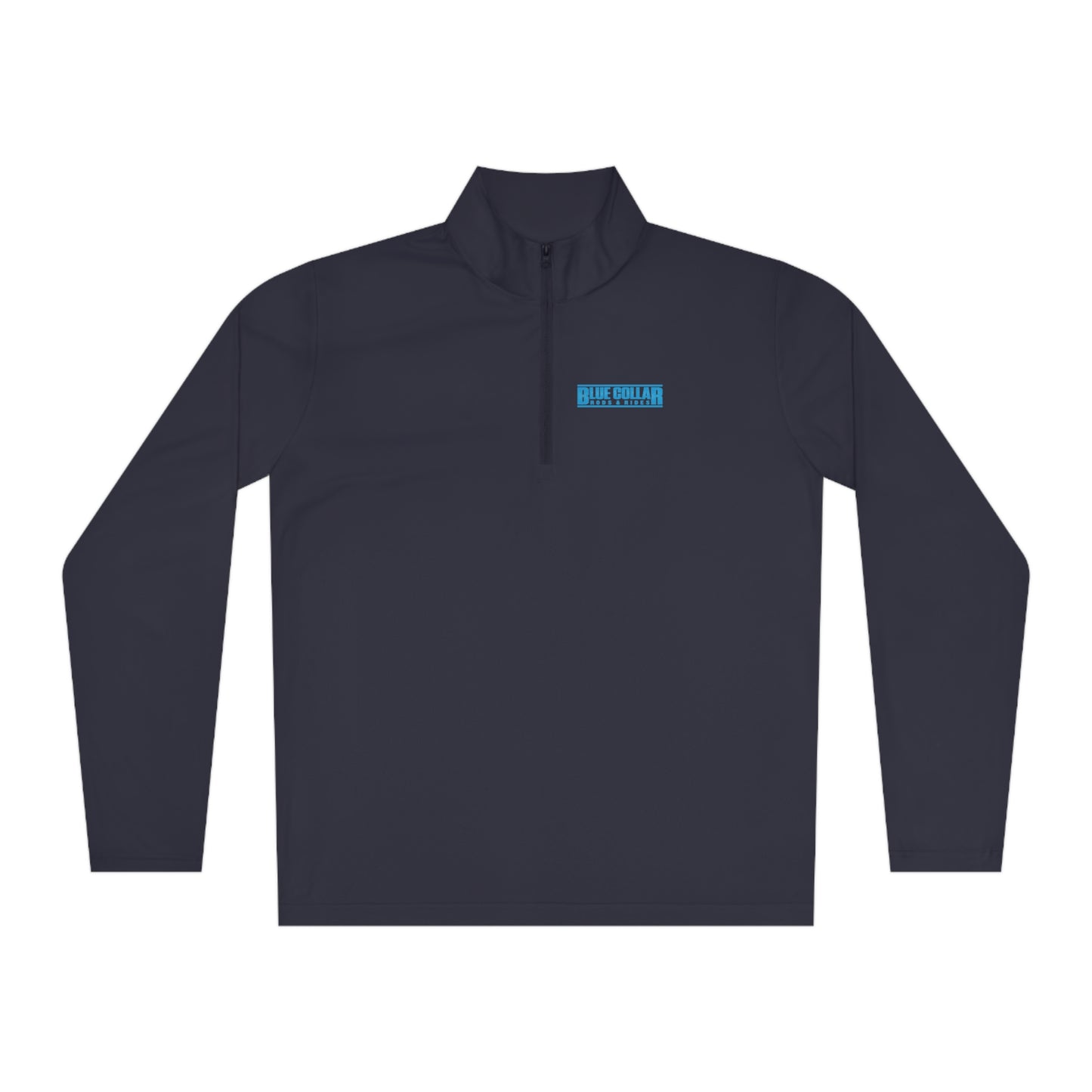 Blue Collar Block Logo Quarter-Zip Pullover