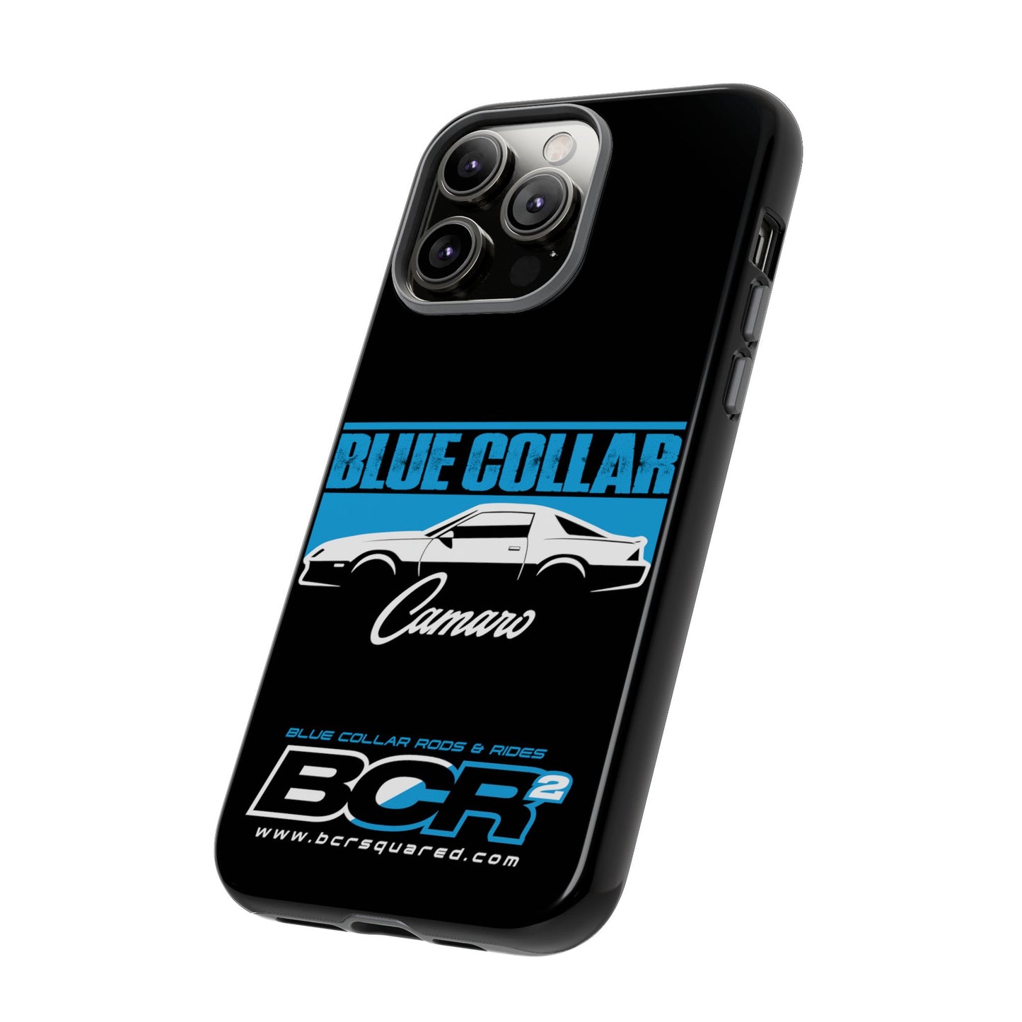 Blue Collar 3rd Gen Camaro Black Phone Cases