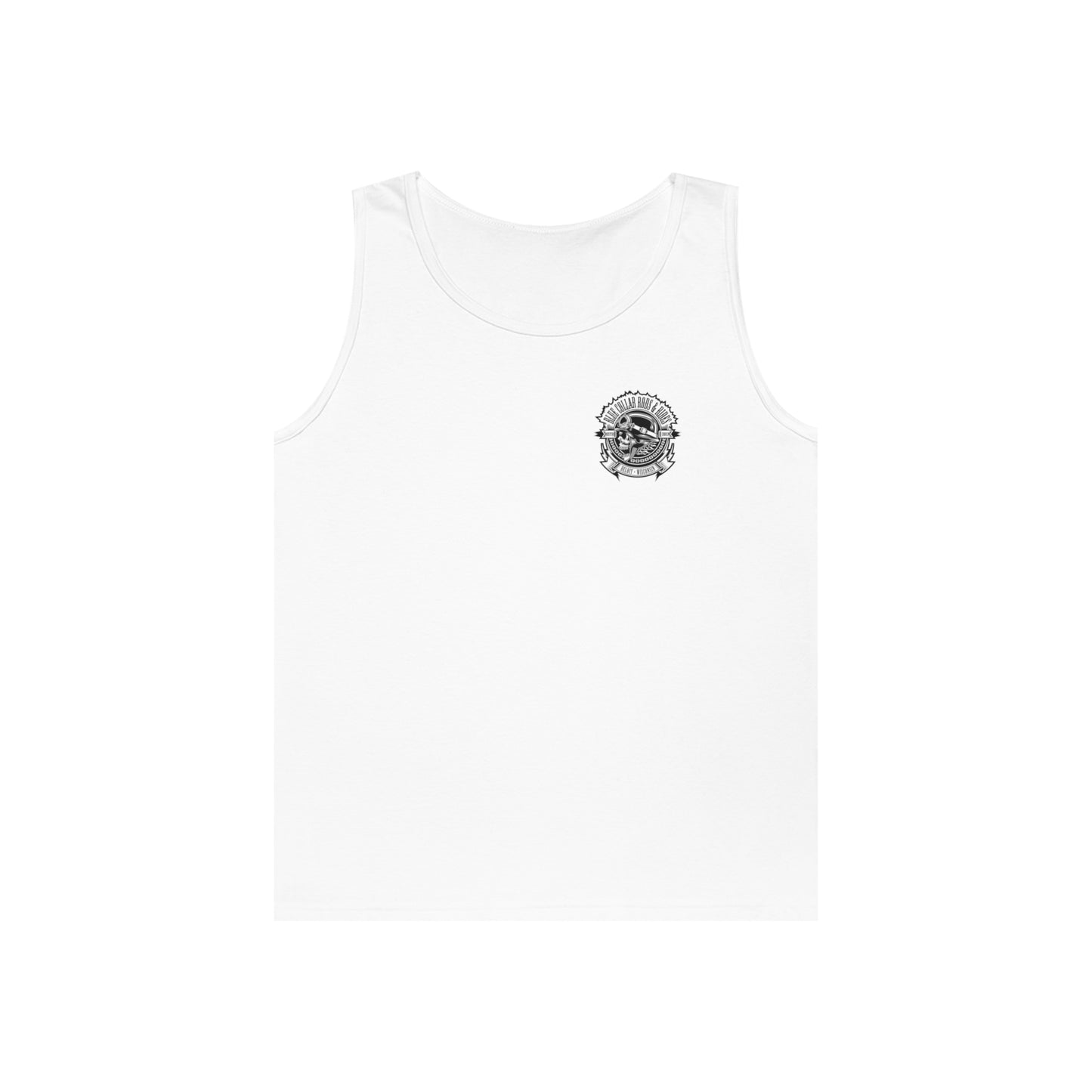 Blue Collar Skull 1 Men's Tank Top