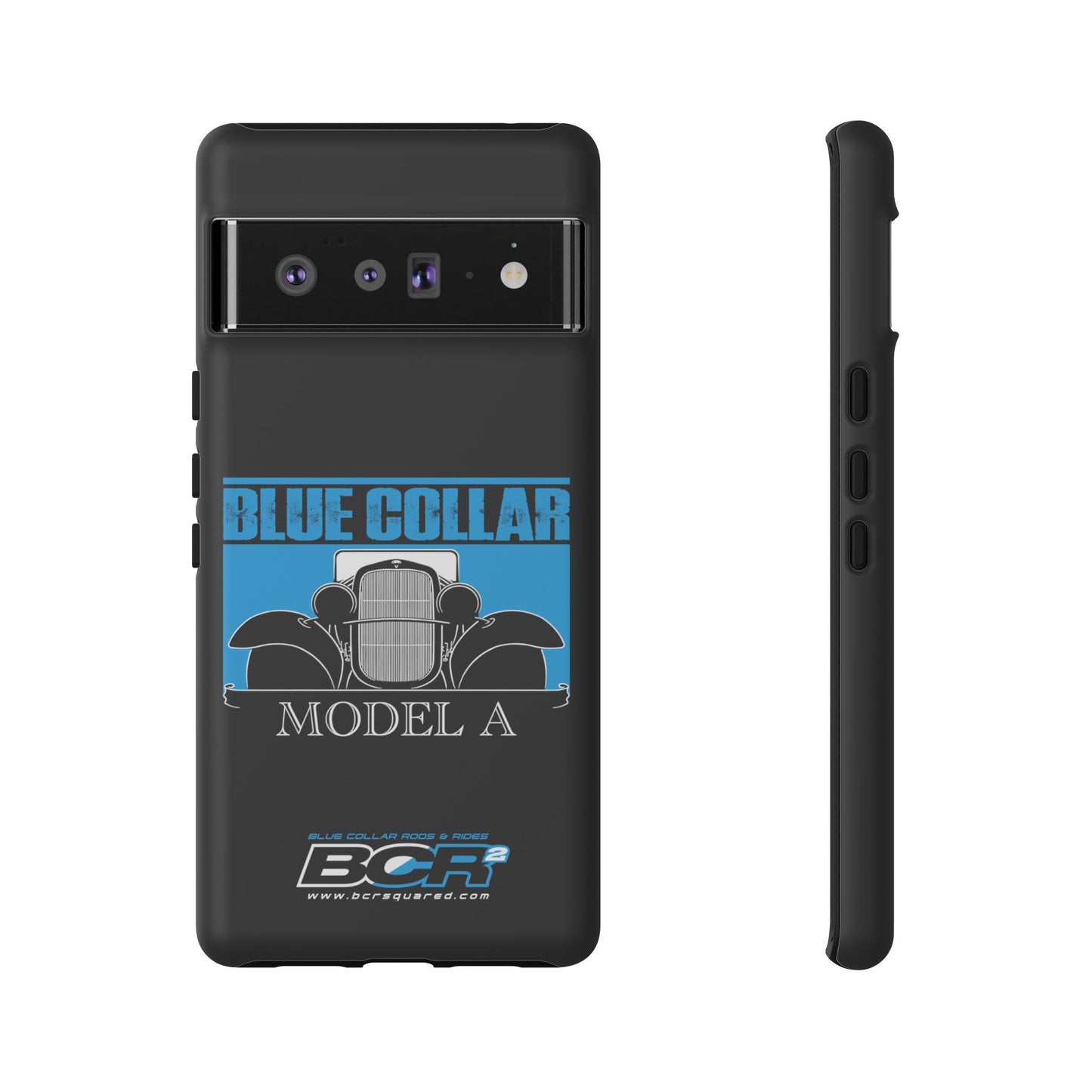 Blue Collar Model A Black Phone Case