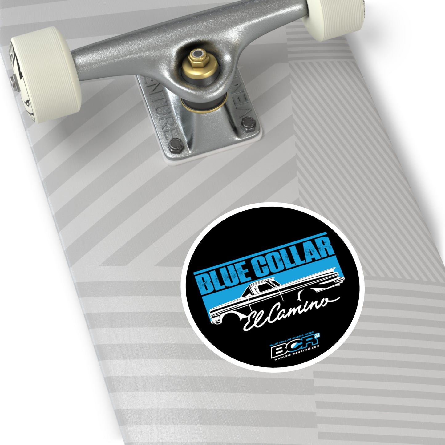 Blue Collar El Camino Sticker