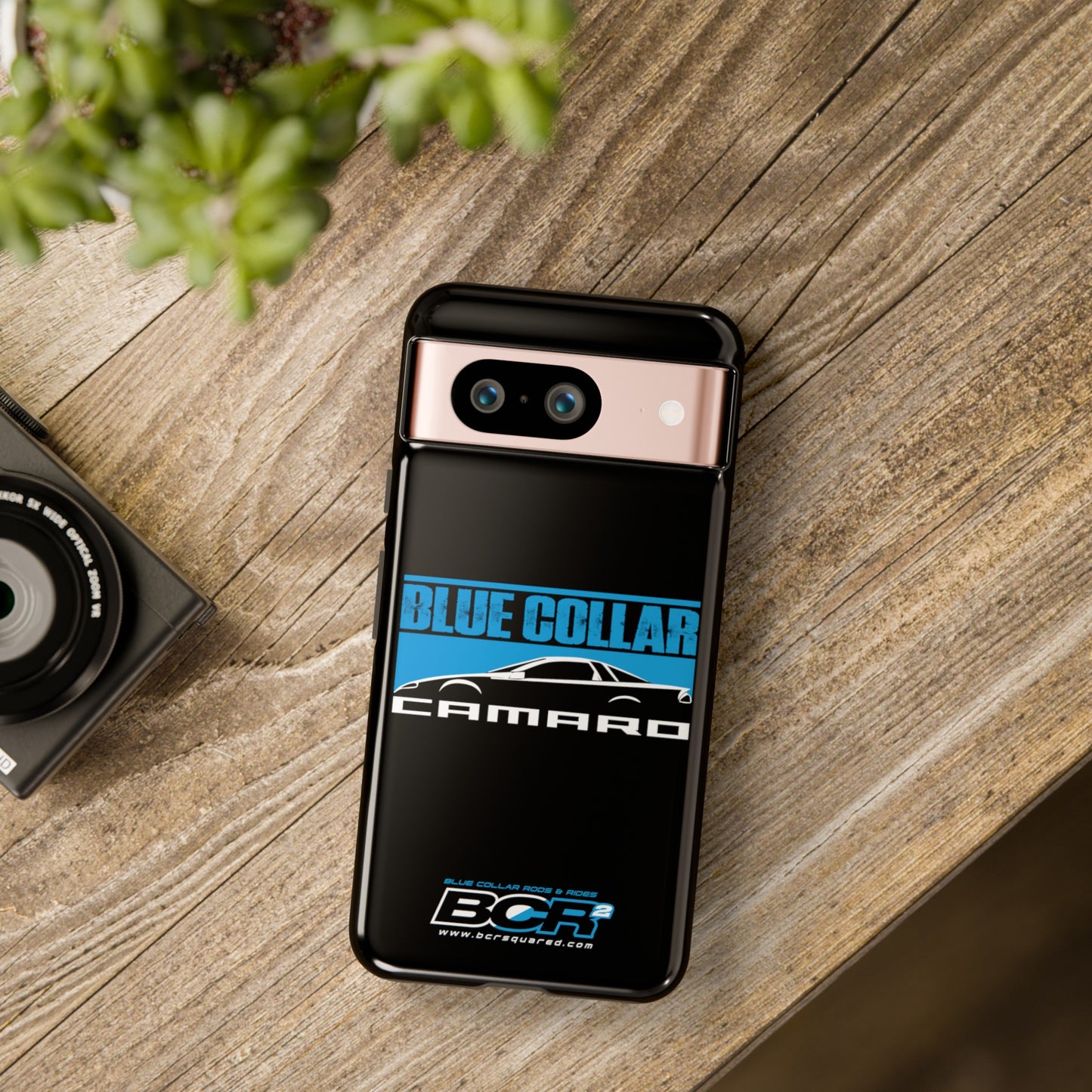 Blue Collar 4th Gen Camaro Black Phone Cases