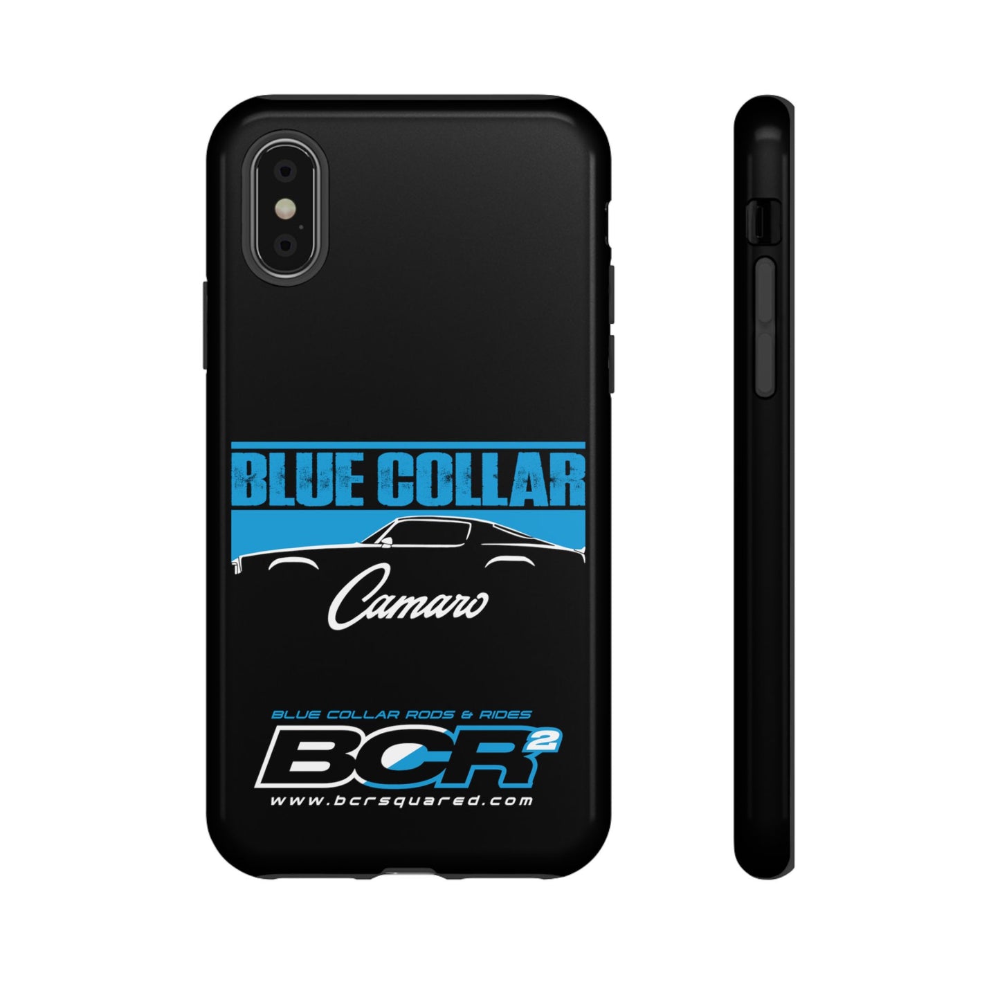 Blue Collar 2nd Gen Camaro Black Phone Cases