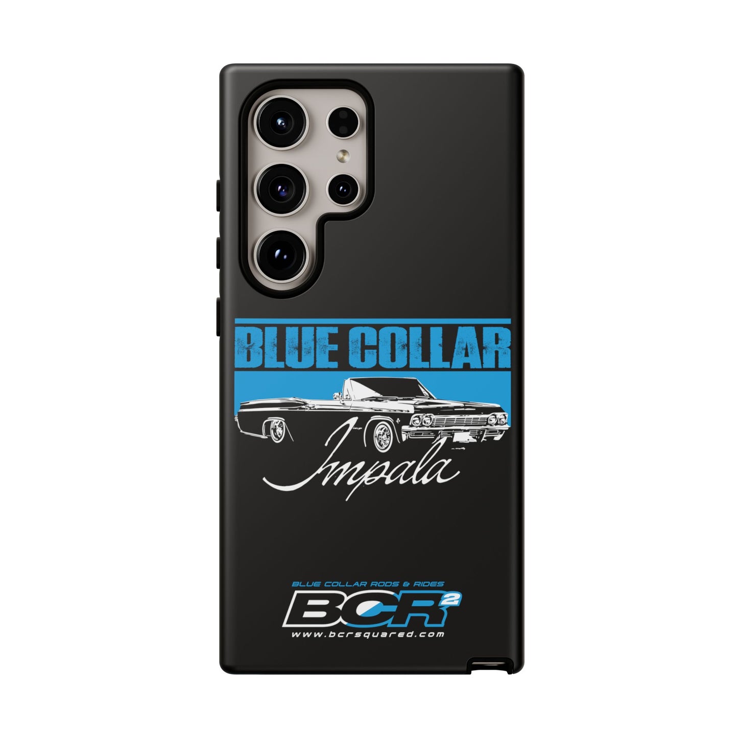 Blue Collar Impala Black Phone Cases