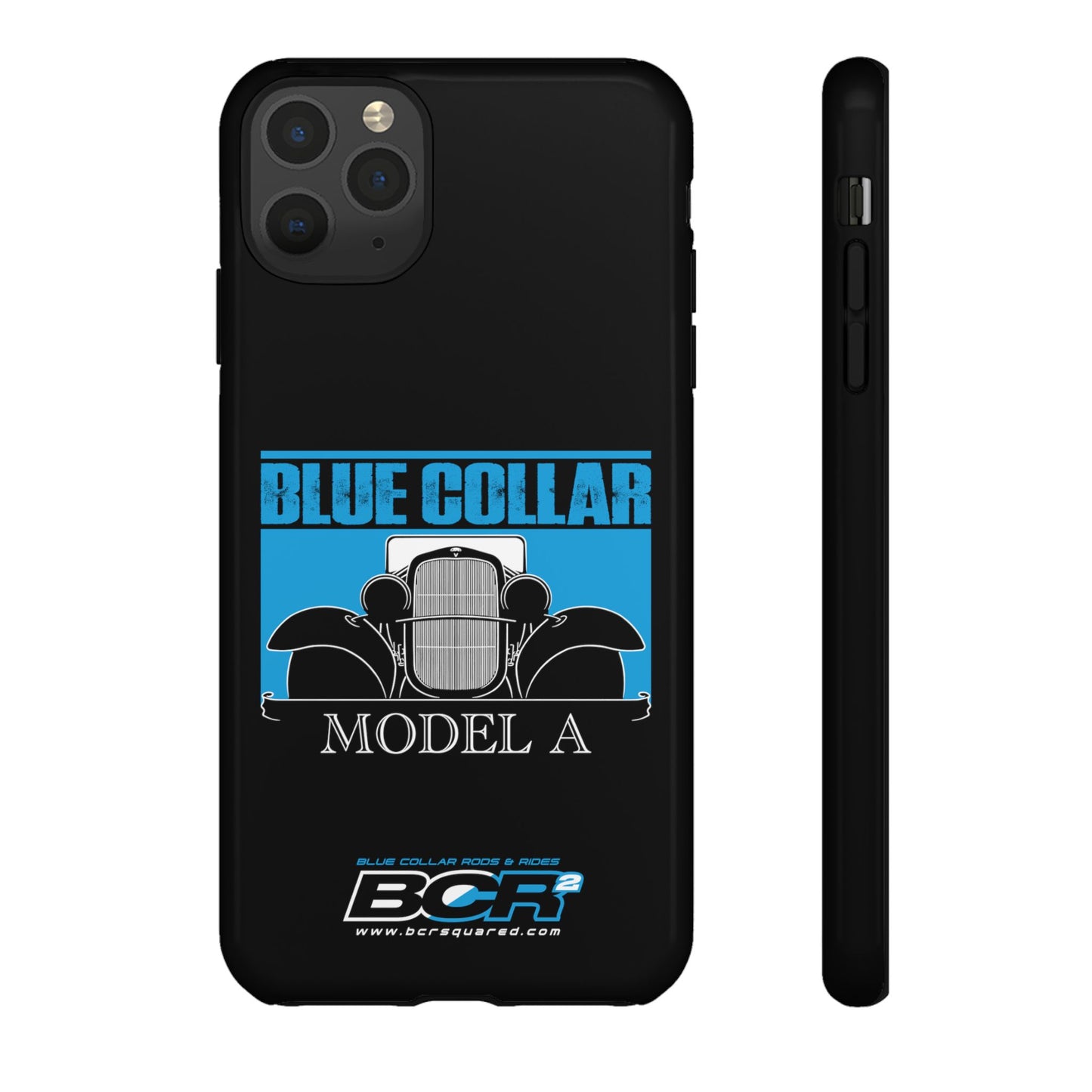 Blue Collar Model A Black Phone Case