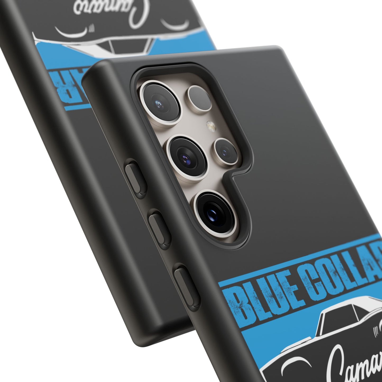 Blue Collar 1st Gen Camaro Black Phone Cases