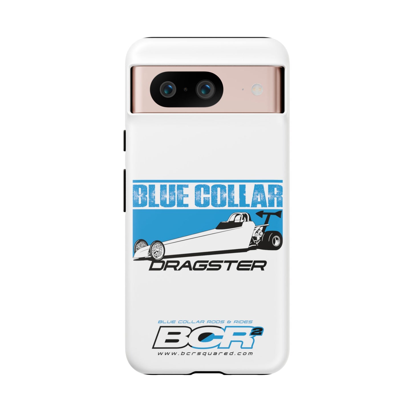 Blue Collar Dragster Phone Cases