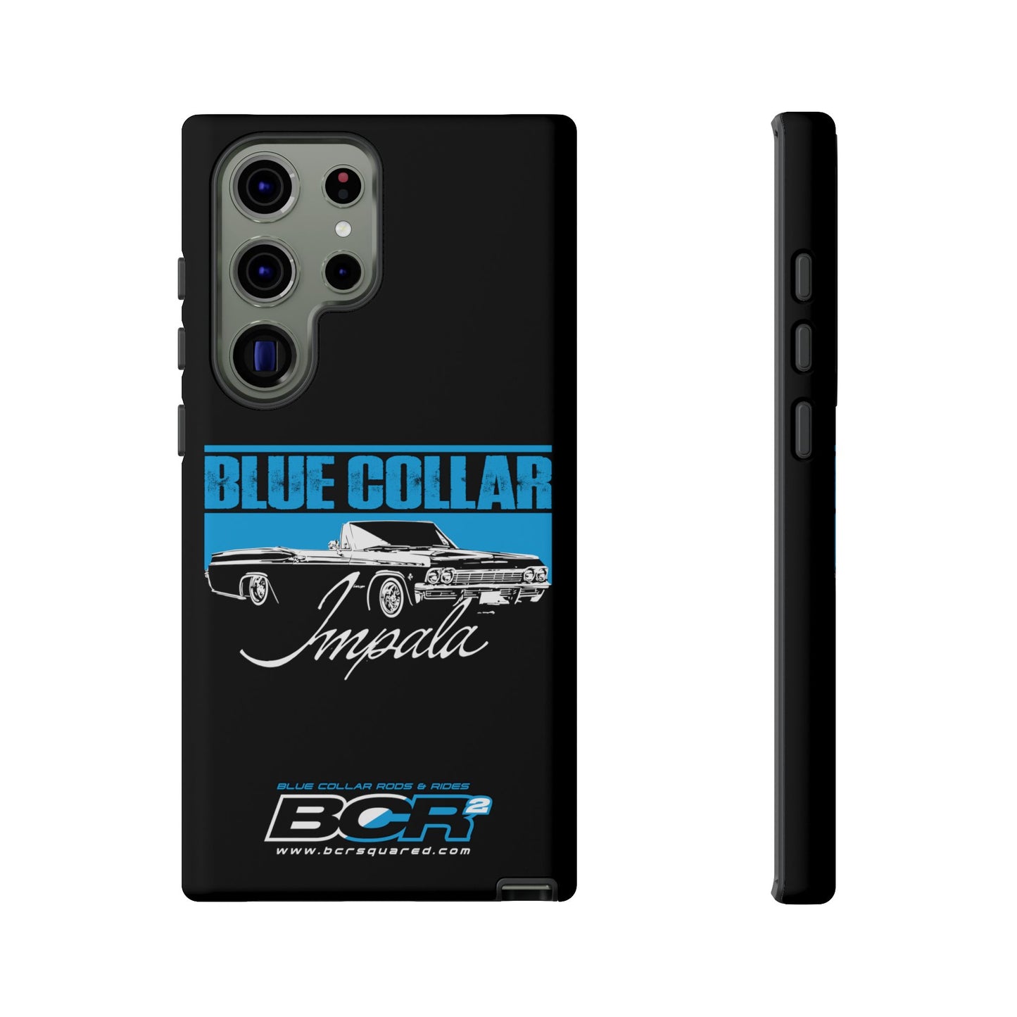 Blue Collar Impala Black Phone Cases