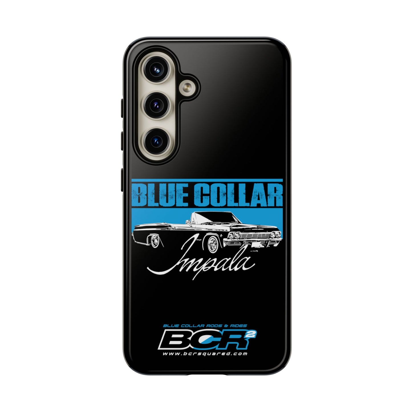 Blue Collar Impala Black Phone Cases